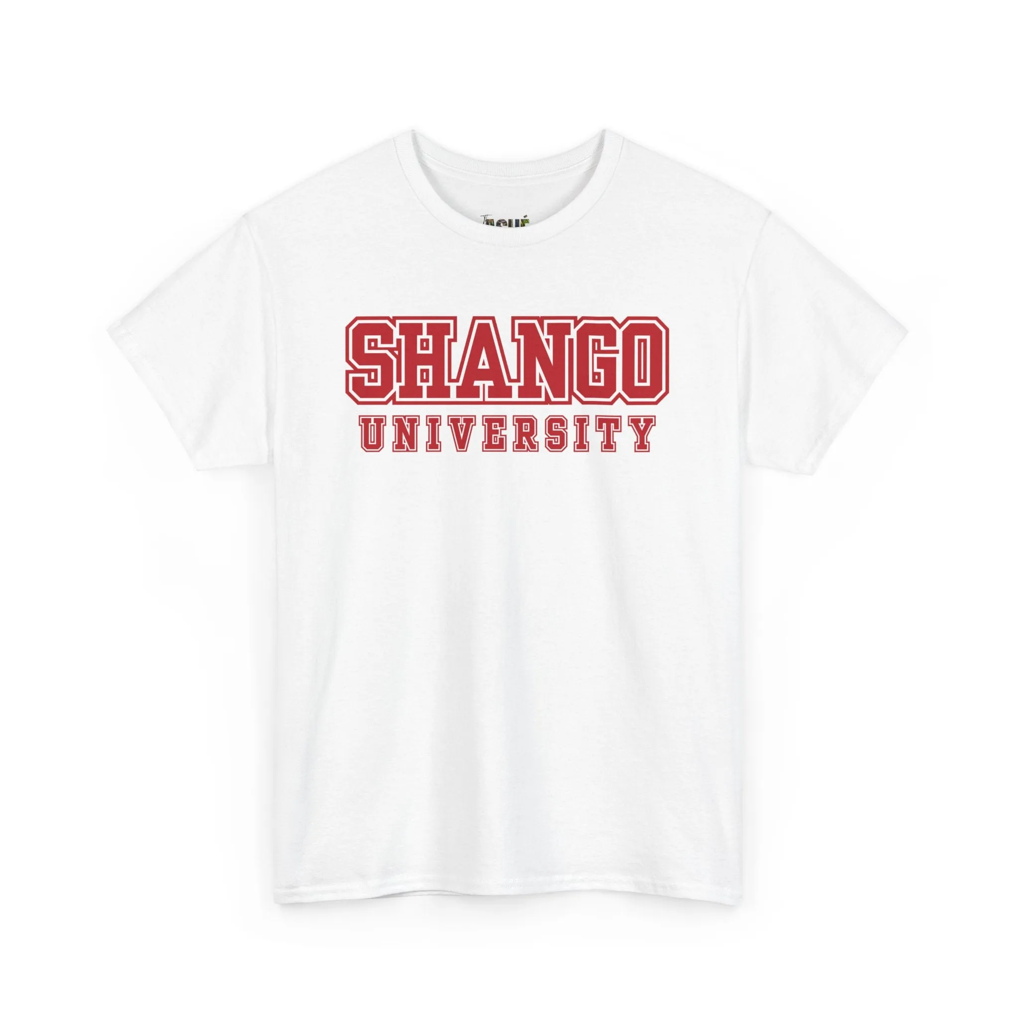 Shango University Unisex Heavy Cotton Tee - Vintage College Style T-Shirt