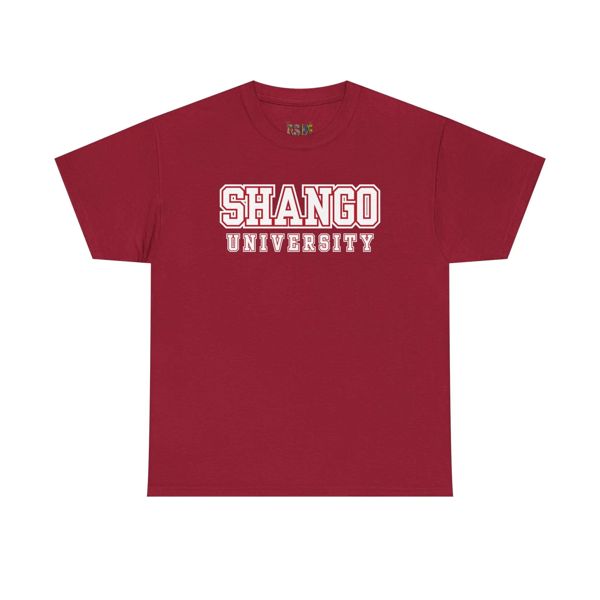 Shango University Unisex Heavy Cotton Tee - Vintage College Style T-Shirt