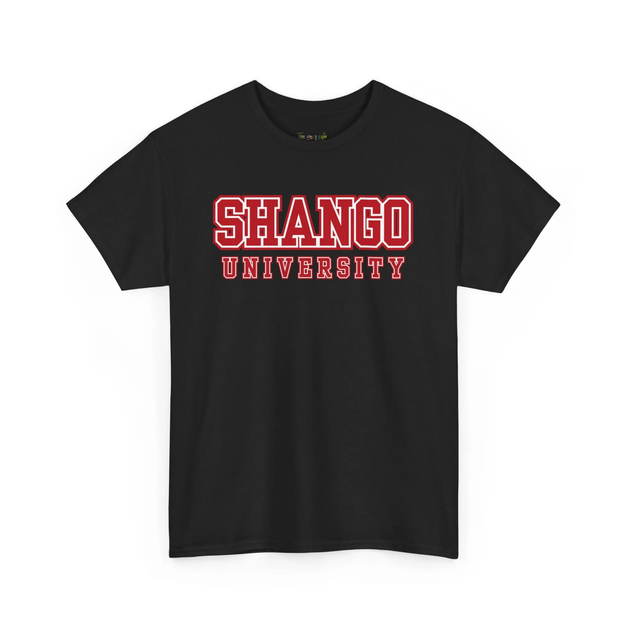 Shango University Unisex Heavy Cotton Tee - Vintage College Style T-Shirt