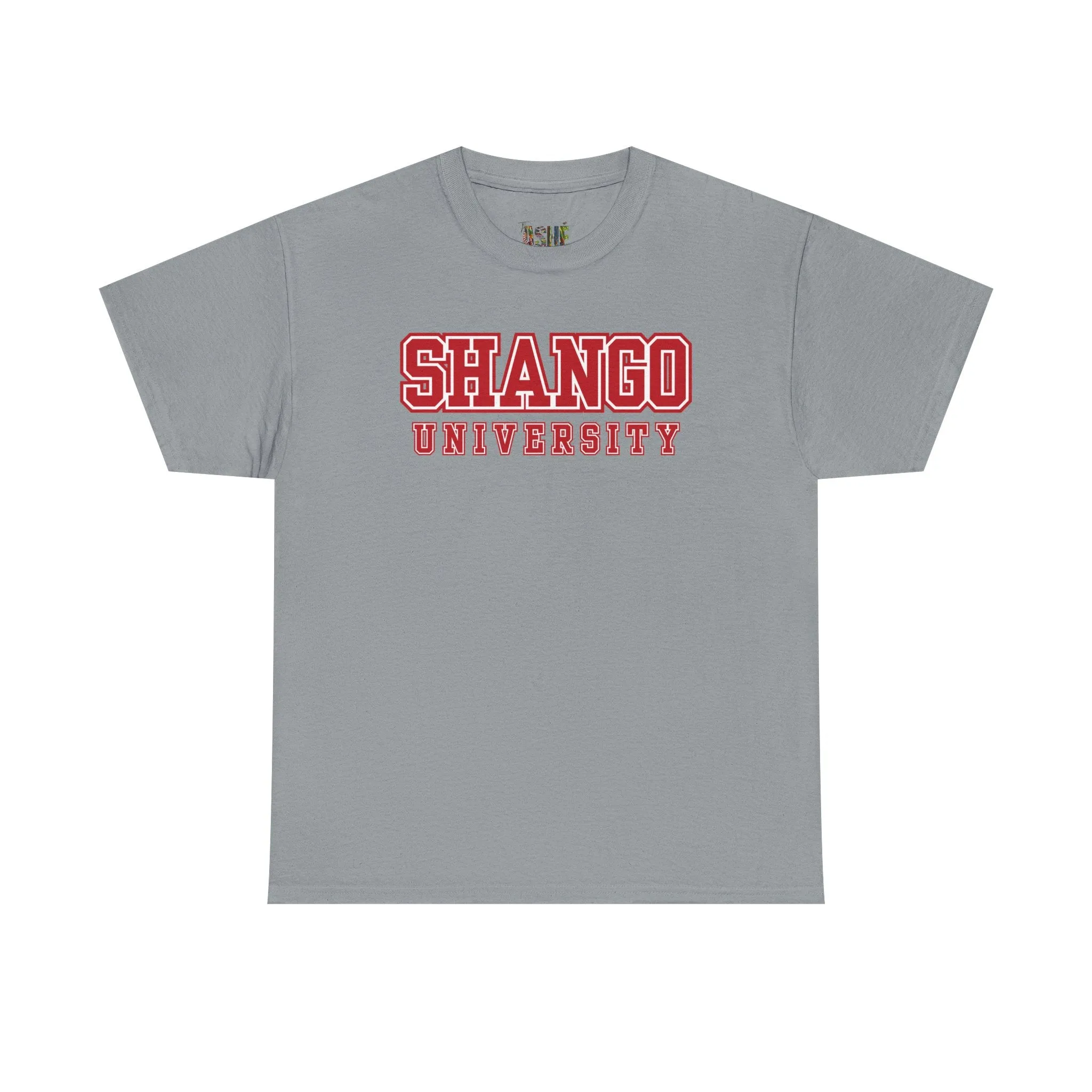 Shango University Unisex Heavy Cotton Tee - Vintage College Style T-Shirt