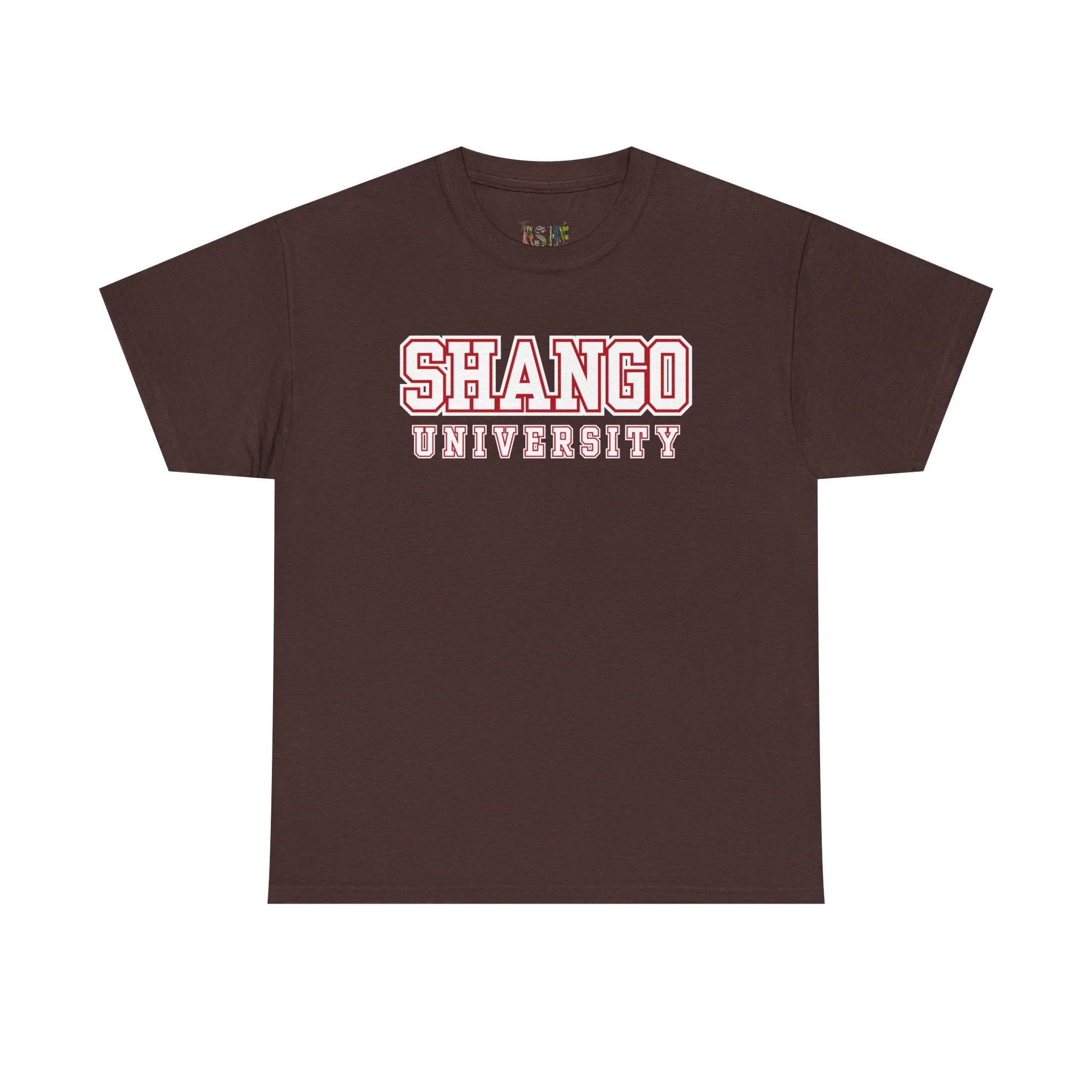 Shango University Unisex Heavy Cotton Tee - Vintage College Style T-Shirt