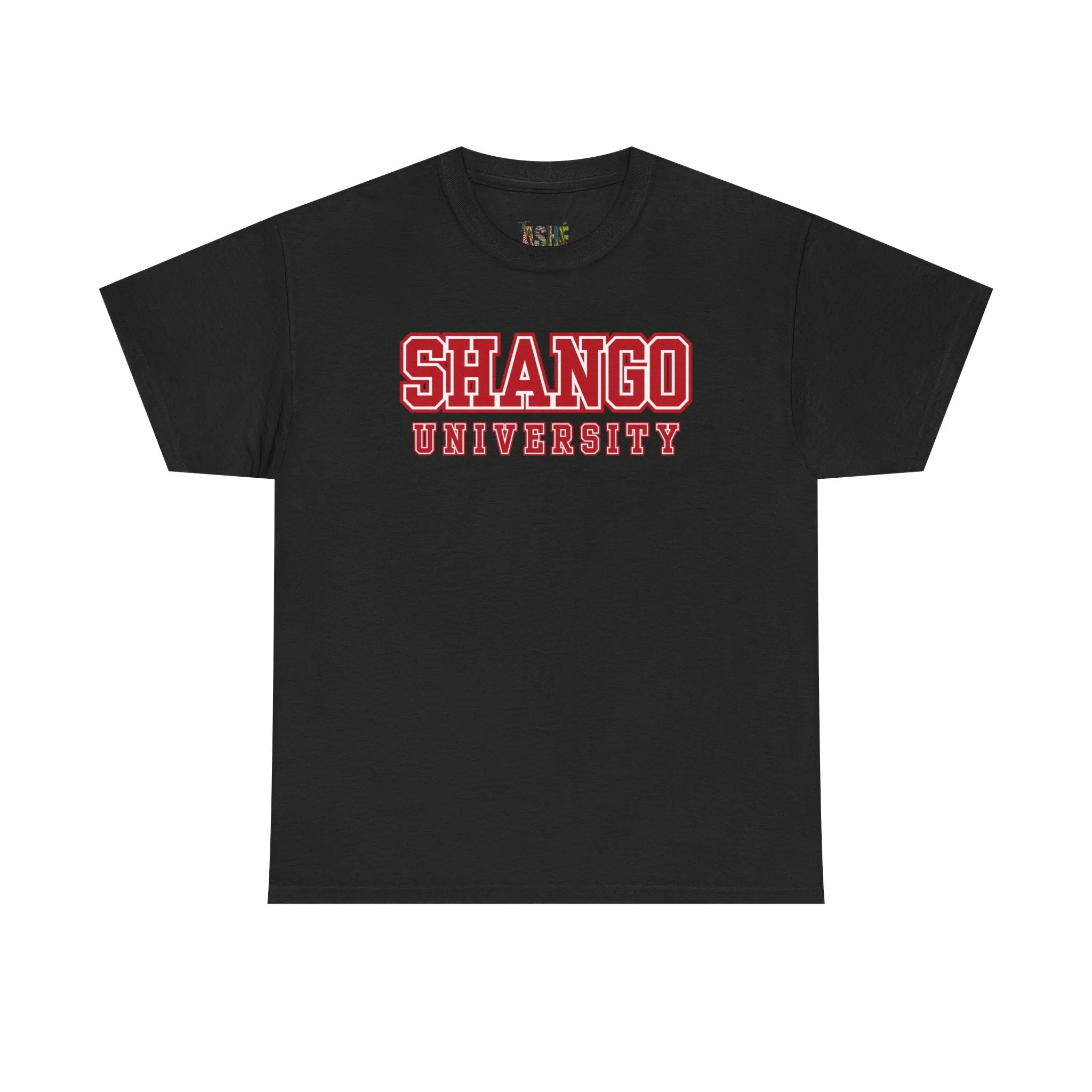 Shango University Unisex Heavy Cotton Tee - Vintage College Style T-Shirt