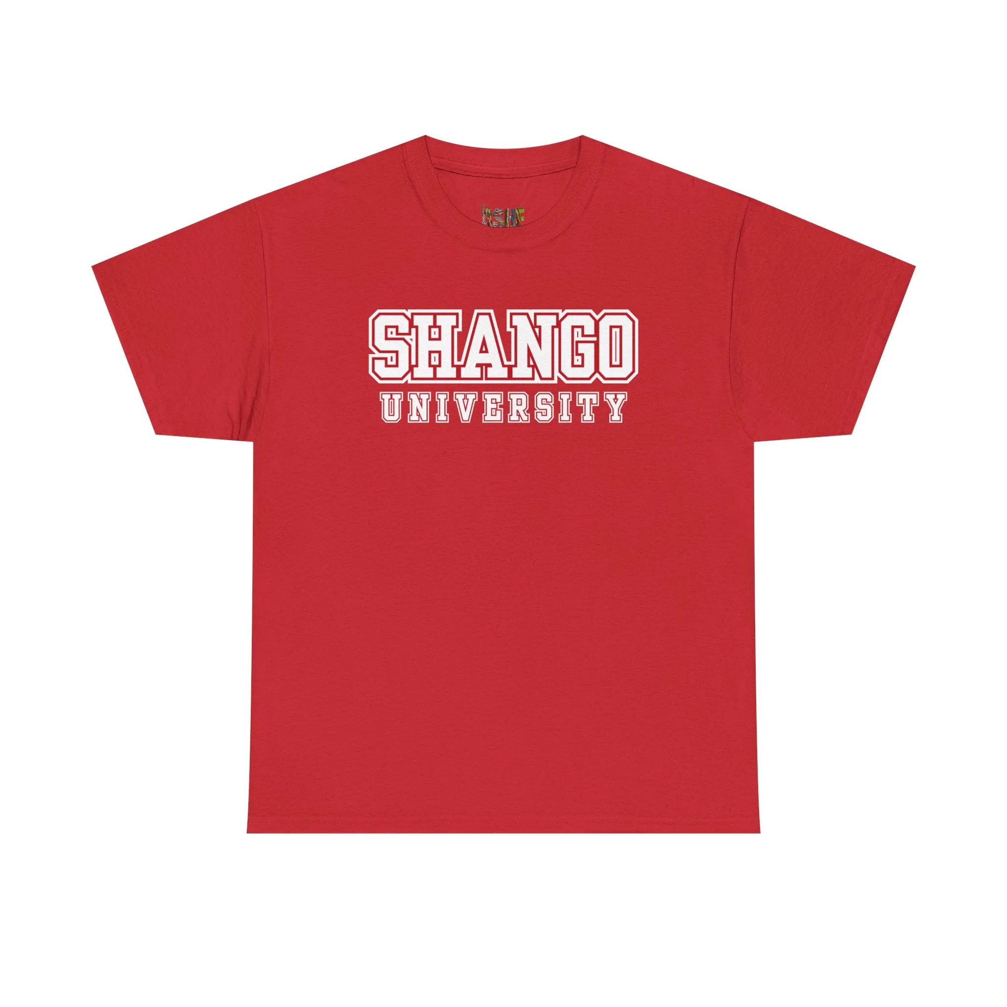 Shango University Unisex Heavy Cotton Tee - Vintage College Style T-Shirt