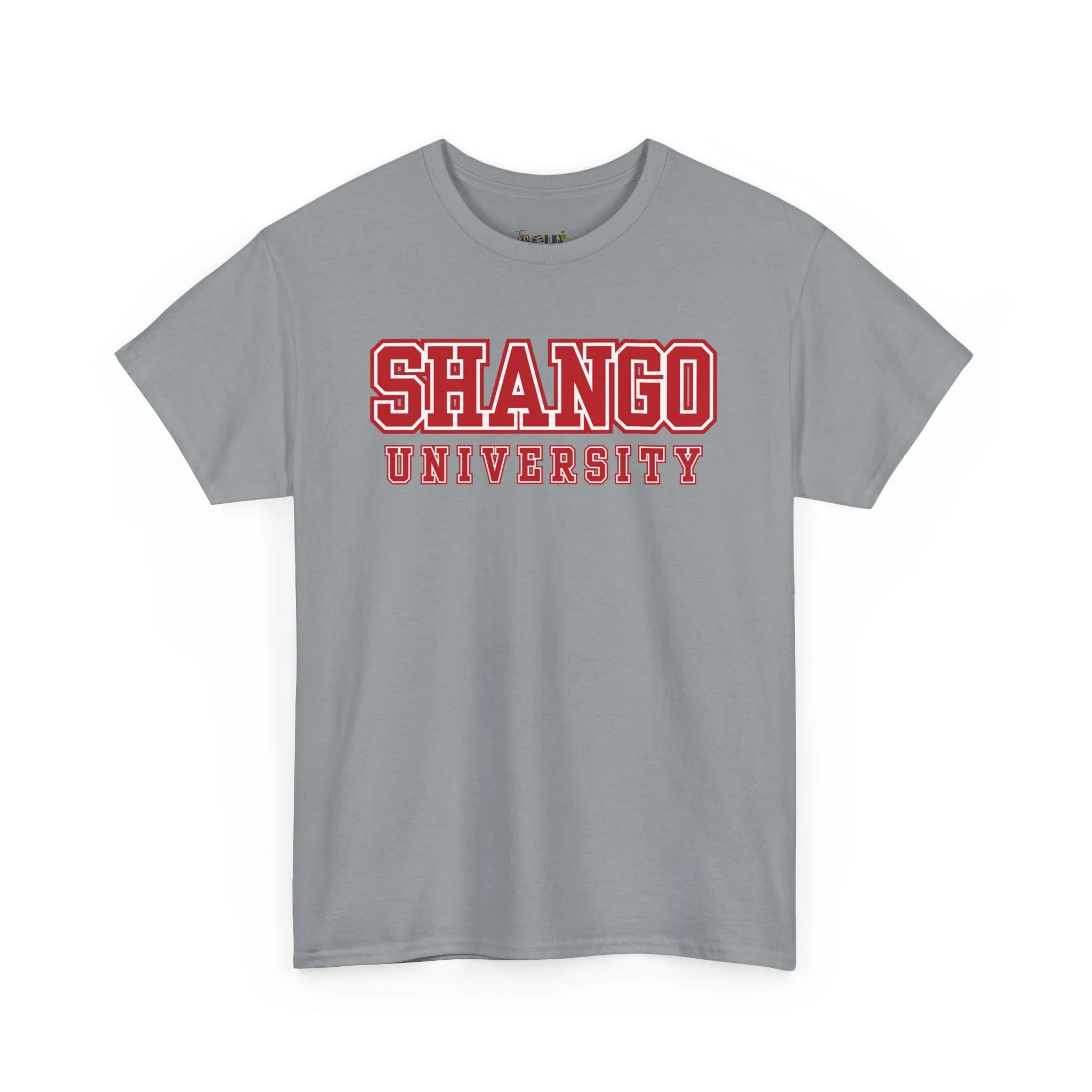 Shango University Unisex Heavy Cotton Tee - Vintage College Style T-Shirt