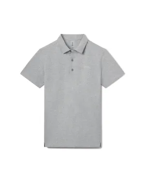 SS Supima Polo - Heather