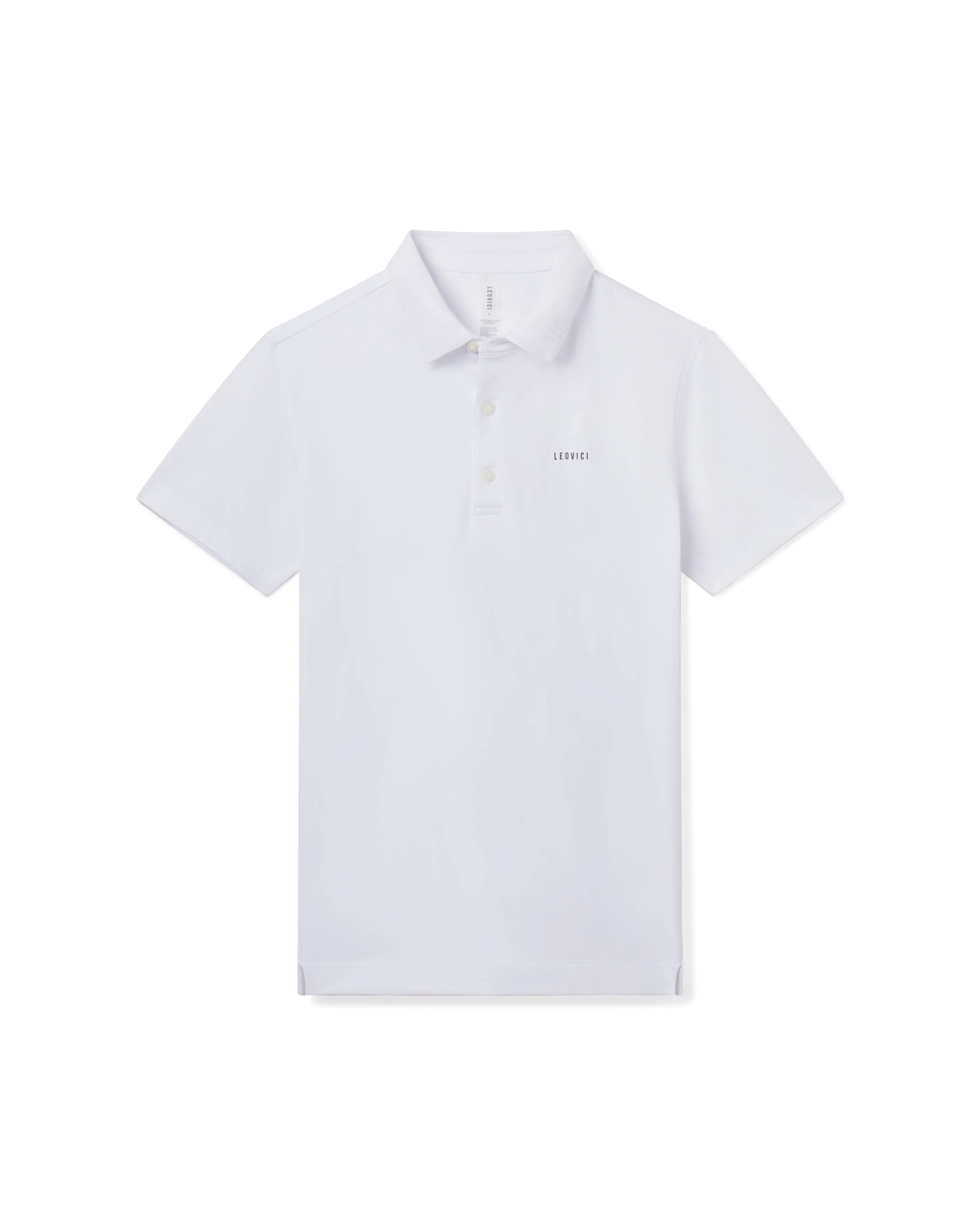 SS Supima Polo - White
