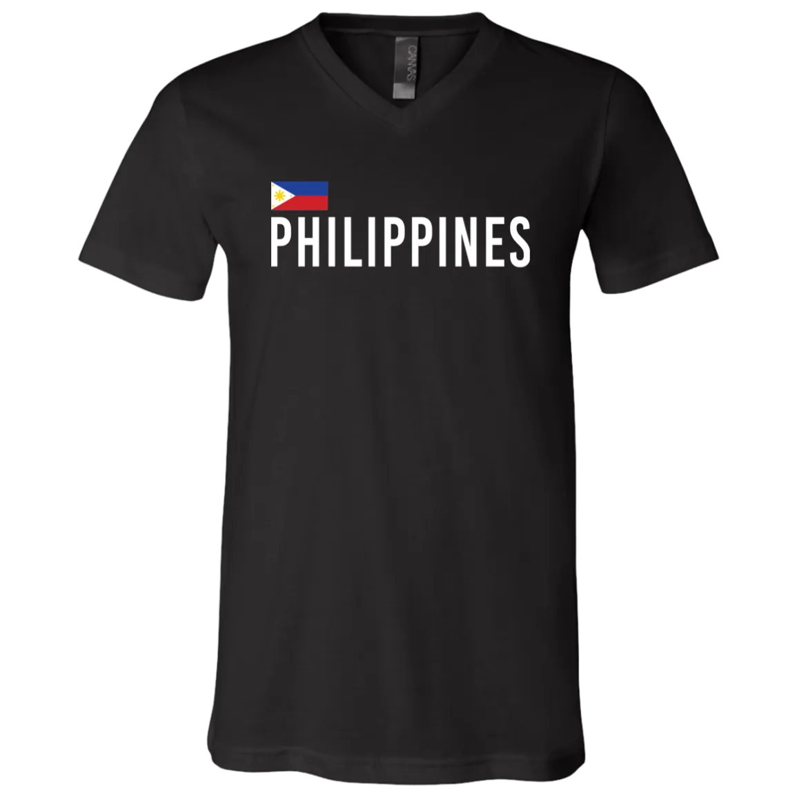 Team Philippines Unisex Jersey V-Neck T-Shirt