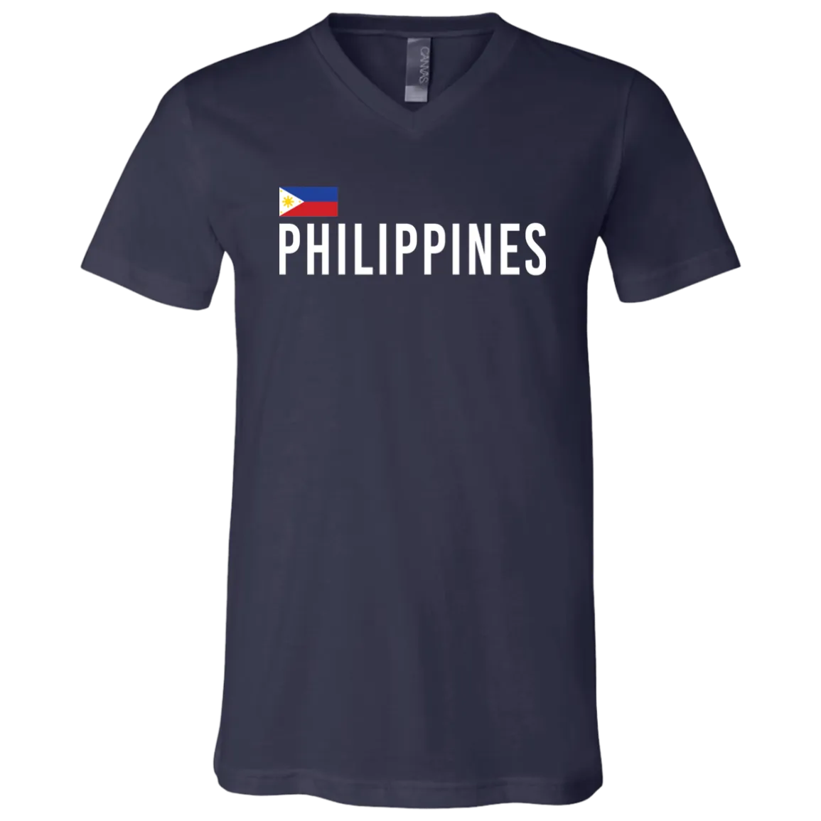 Team Philippines Unisex Jersey V-Neck T-Shirt