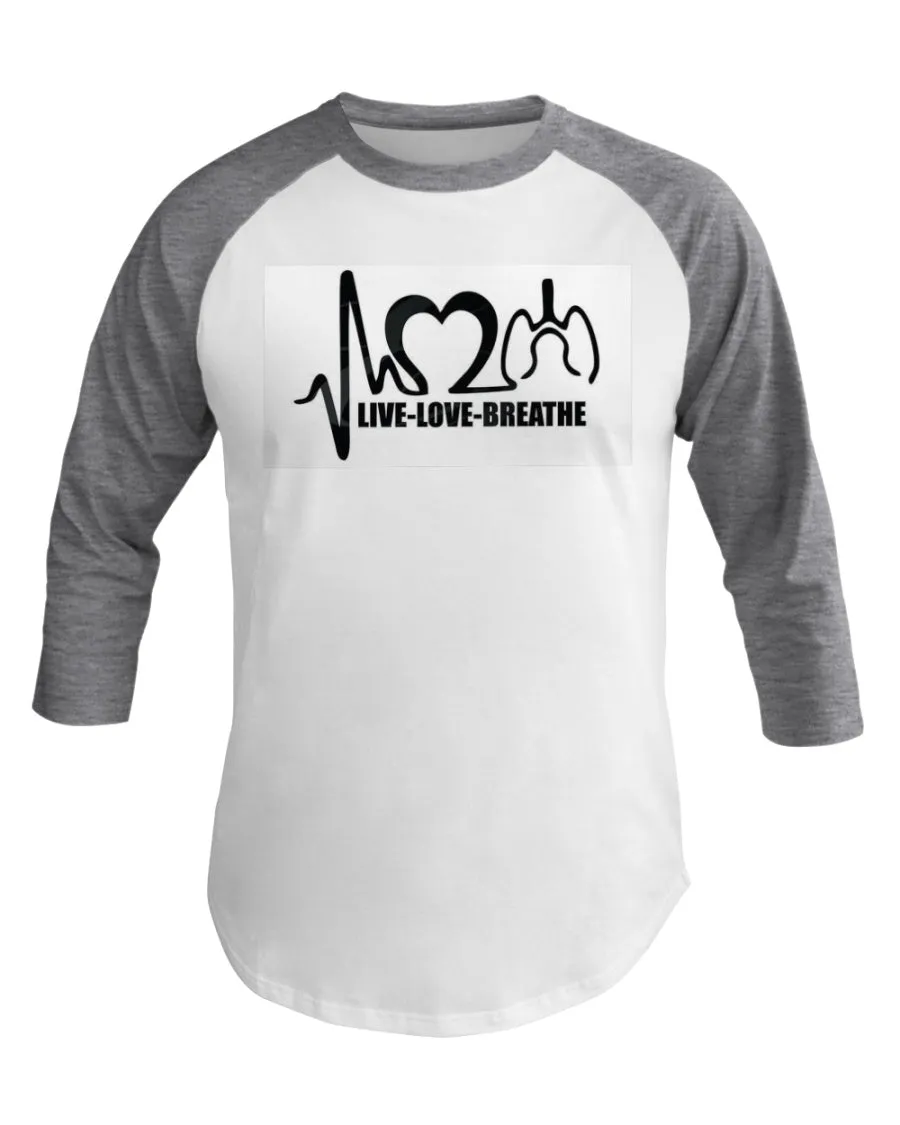 Team Respiratory 3/4 Sleeve Raglan Shirt