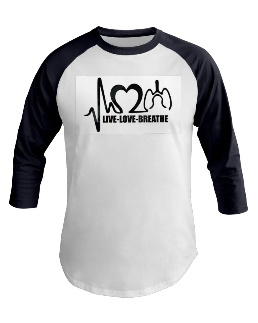 Team Respiratory 3/4 Sleeve Raglan Shirt