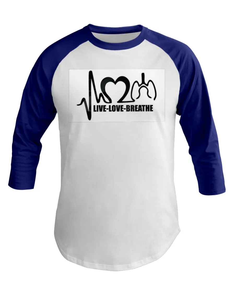 Team Respiratory 3/4 Sleeve Raglan Shirt