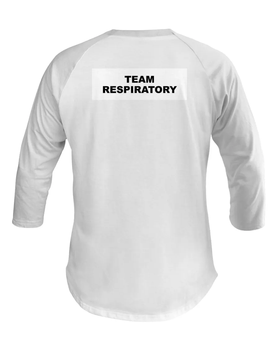 Team Respiratory 3/4 Sleeve Raglan Shirt