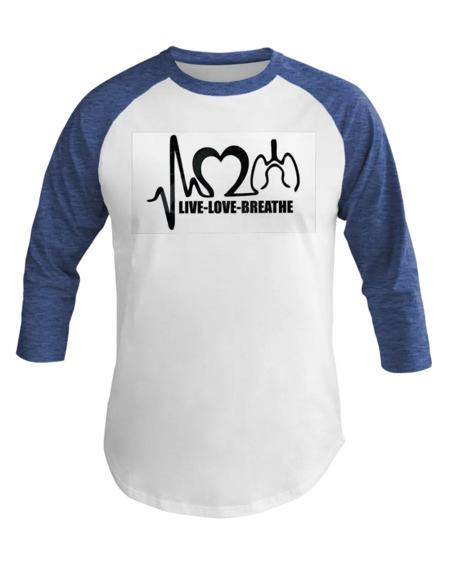 Team Respiratory 3/4 Sleeve Raglan Shirt