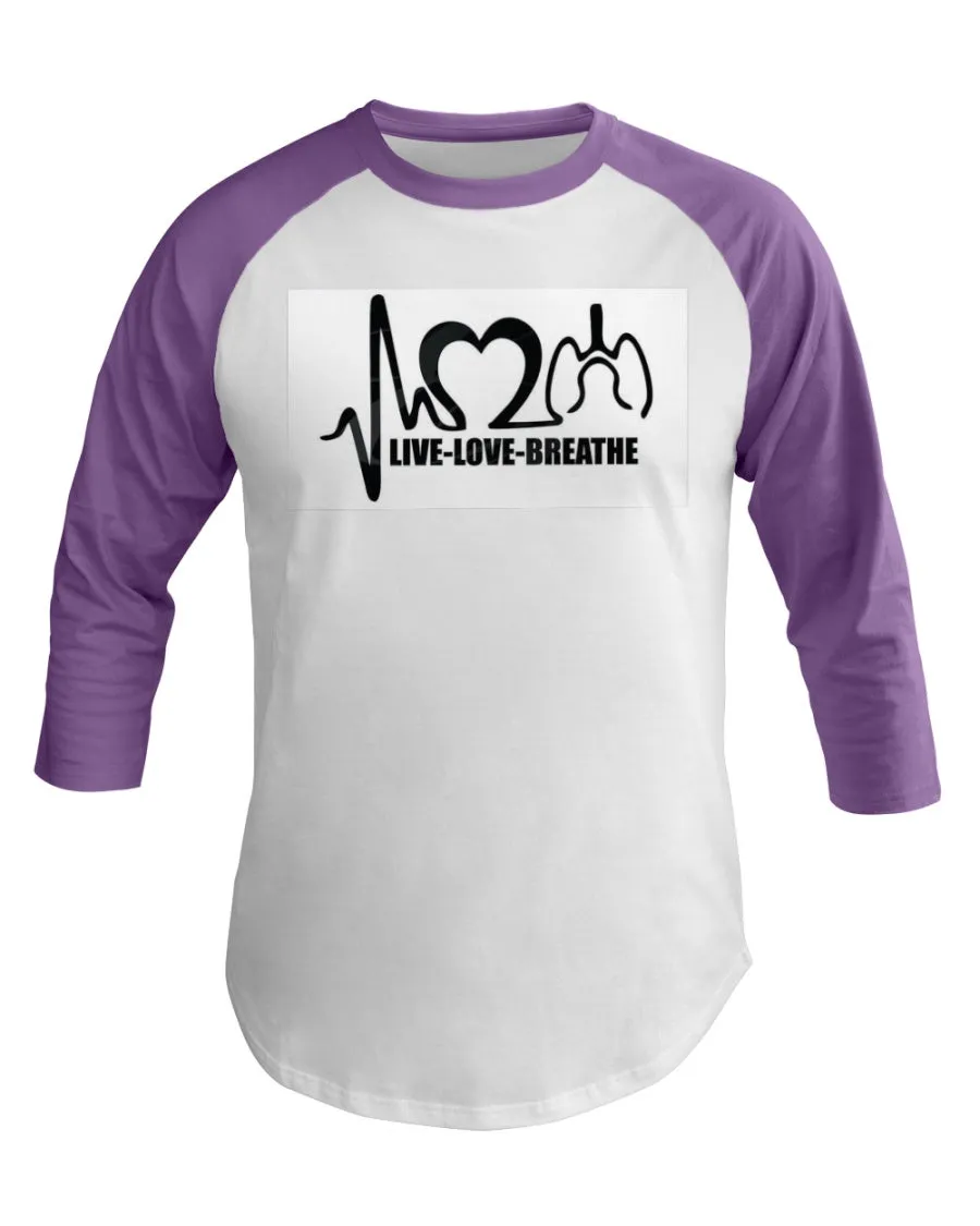 Team Respiratory 3/4 Sleeve Raglan Shirt