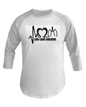 Team Respiratory 3/4 Sleeve Raglan Shirt