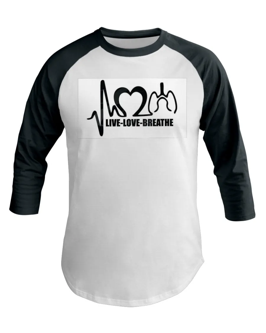 Team Respiratory 3/4 Sleeve Raglan Shirt
