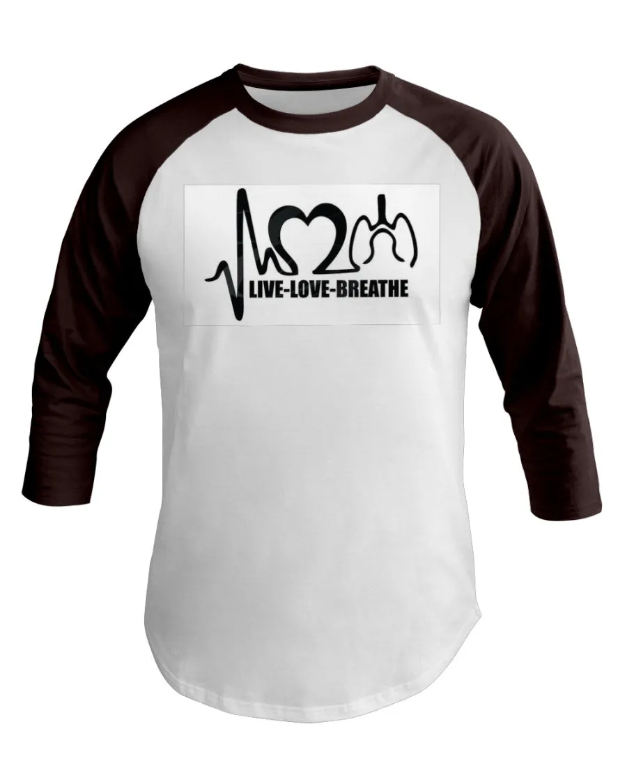 Team Respiratory 3/4 Sleeve Raglan Shirt