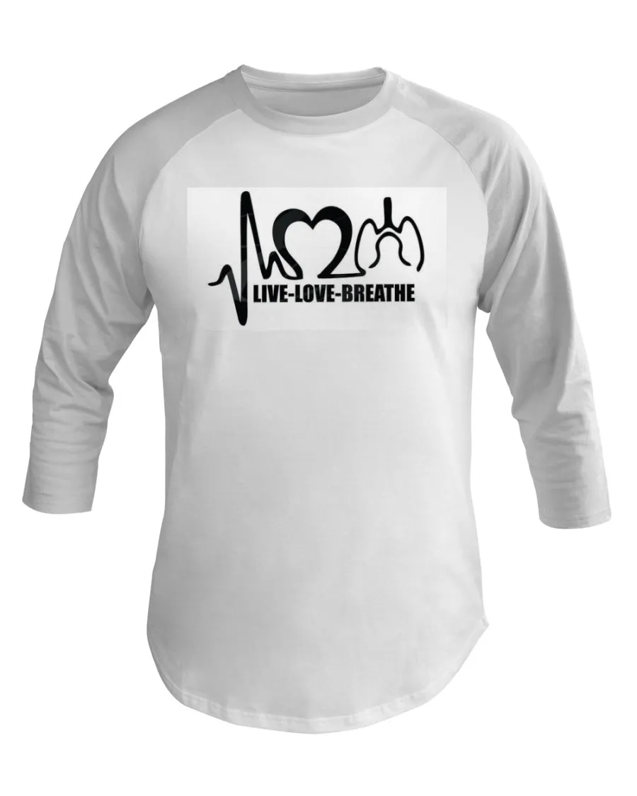Team Respiratory 3/4 Sleeve Raglan Shirt