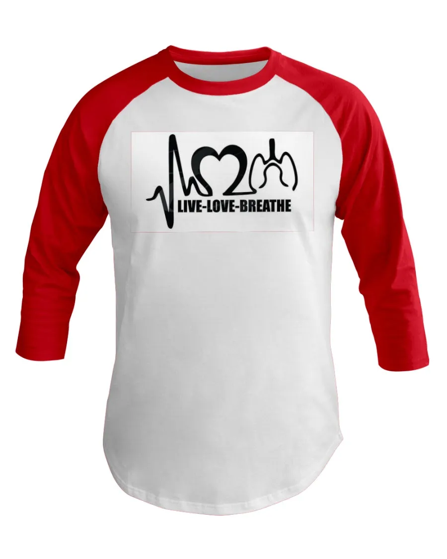Team Respiratory 3/4 Sleeve Raglan Shirt