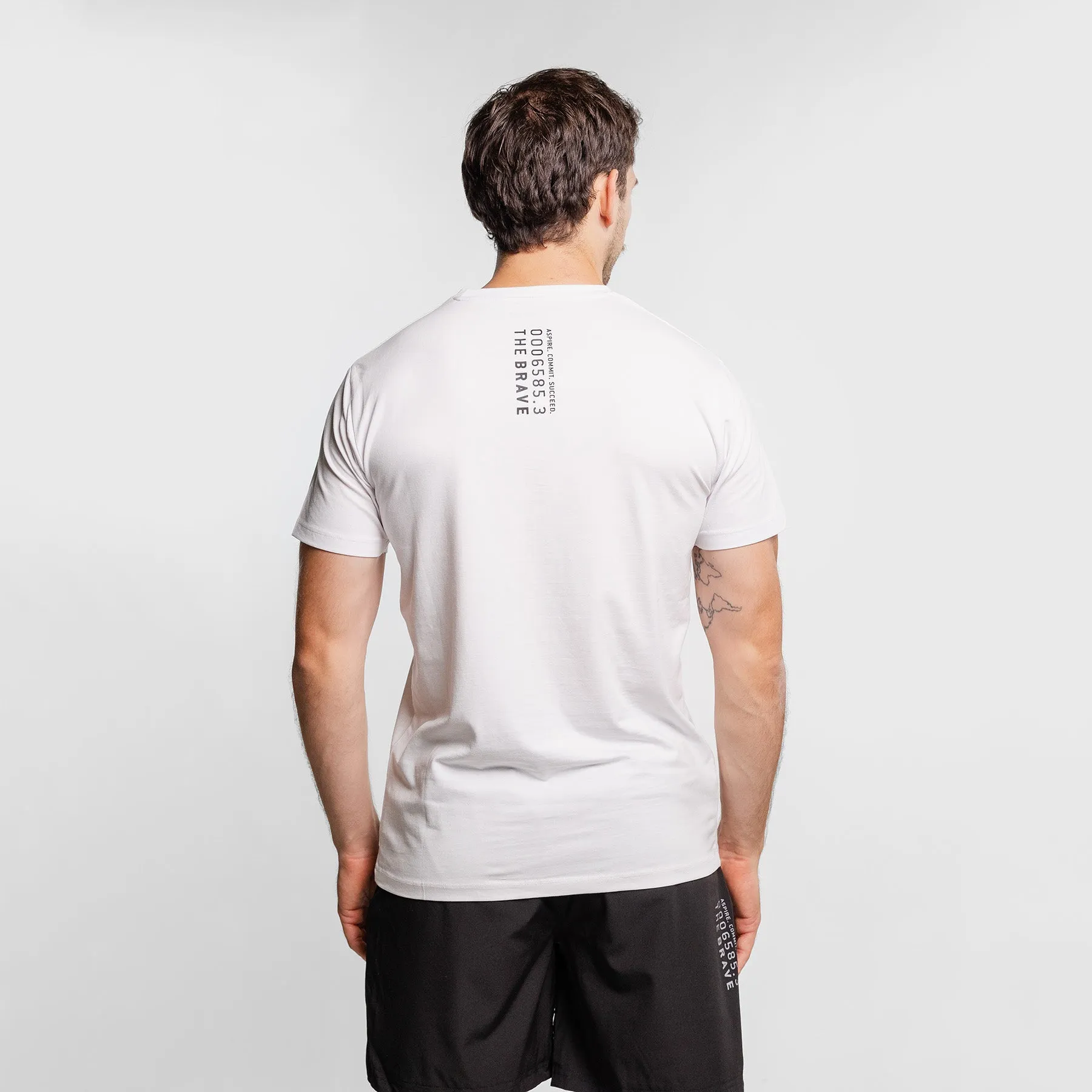The Brave - Men's Signature T-Shirt - WHITE