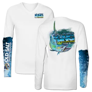 The KING - Fall 2019 Ladies Performance - Long Sleeve - Fishing Tournament T-Shirt