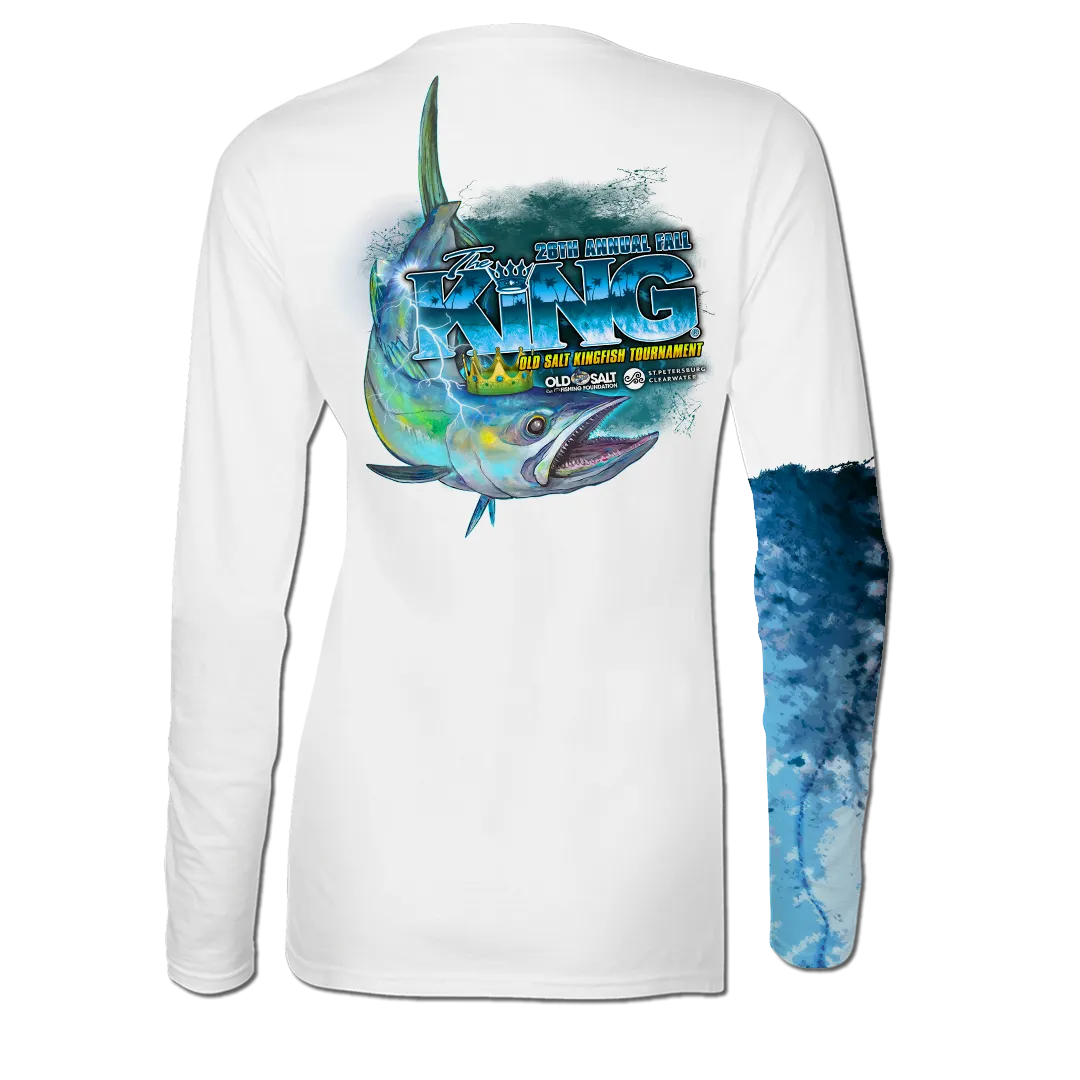 The KING - Fall 2019 Ladies Performance - Long Sleeve - Fishing Tournament T-Shirt