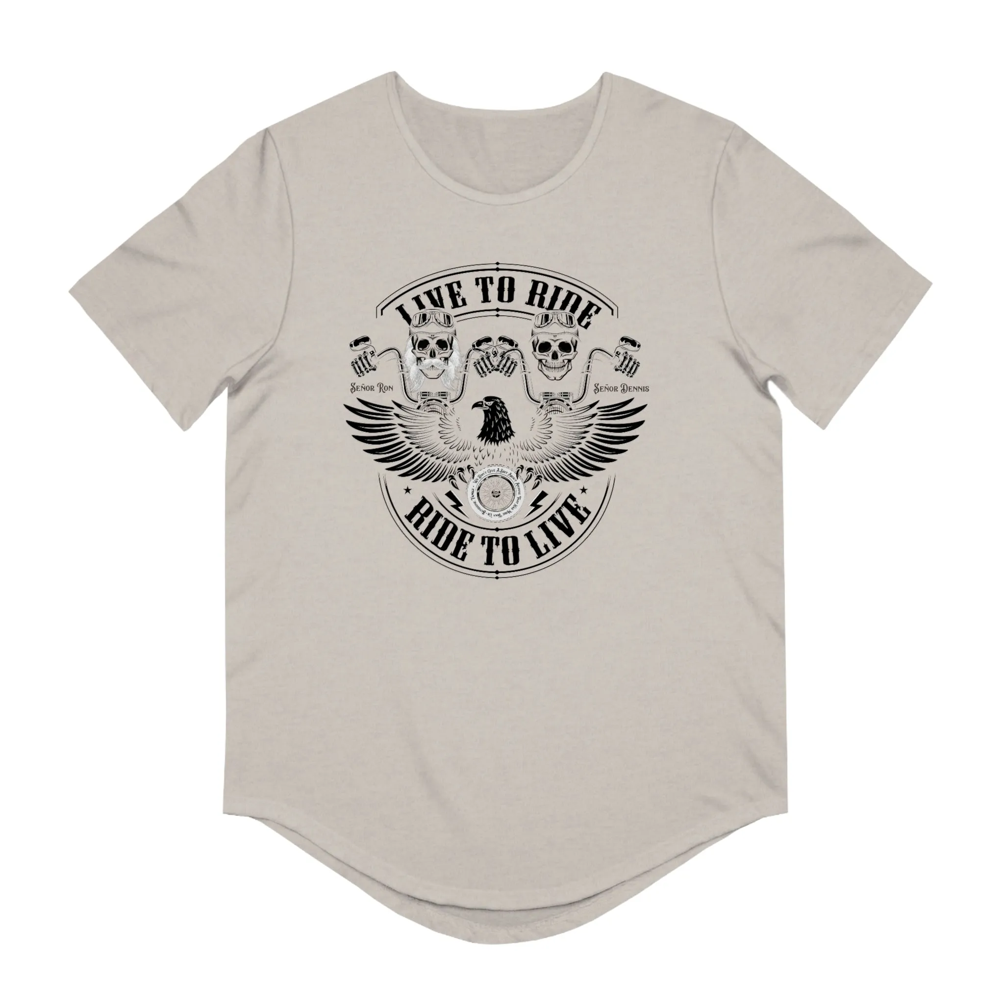 Tribute T - Men's Jersey Curved Hem Tee - Sunshine Family