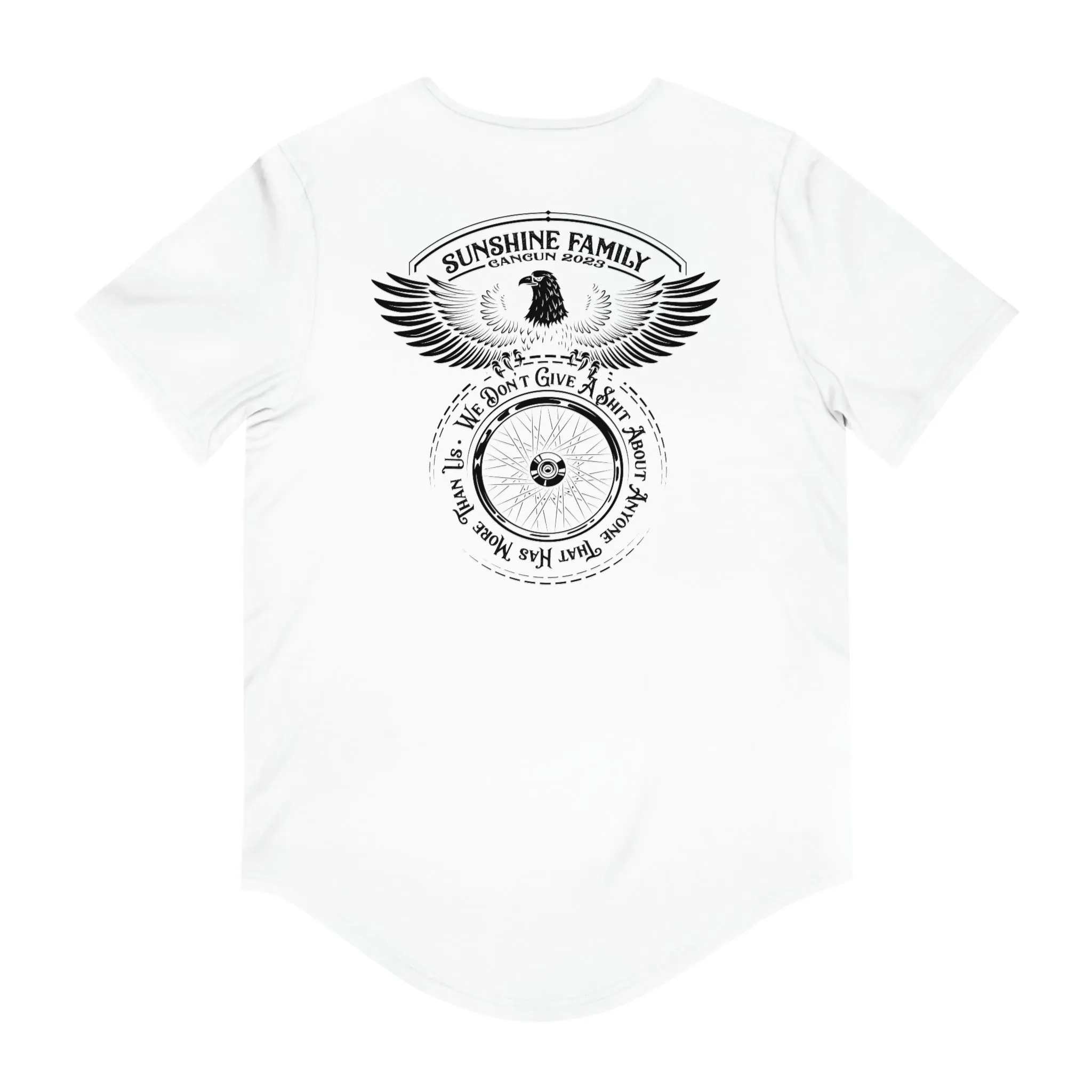 Tribute T - Men's Jersey Curved Hem Tee - Sunshine Family