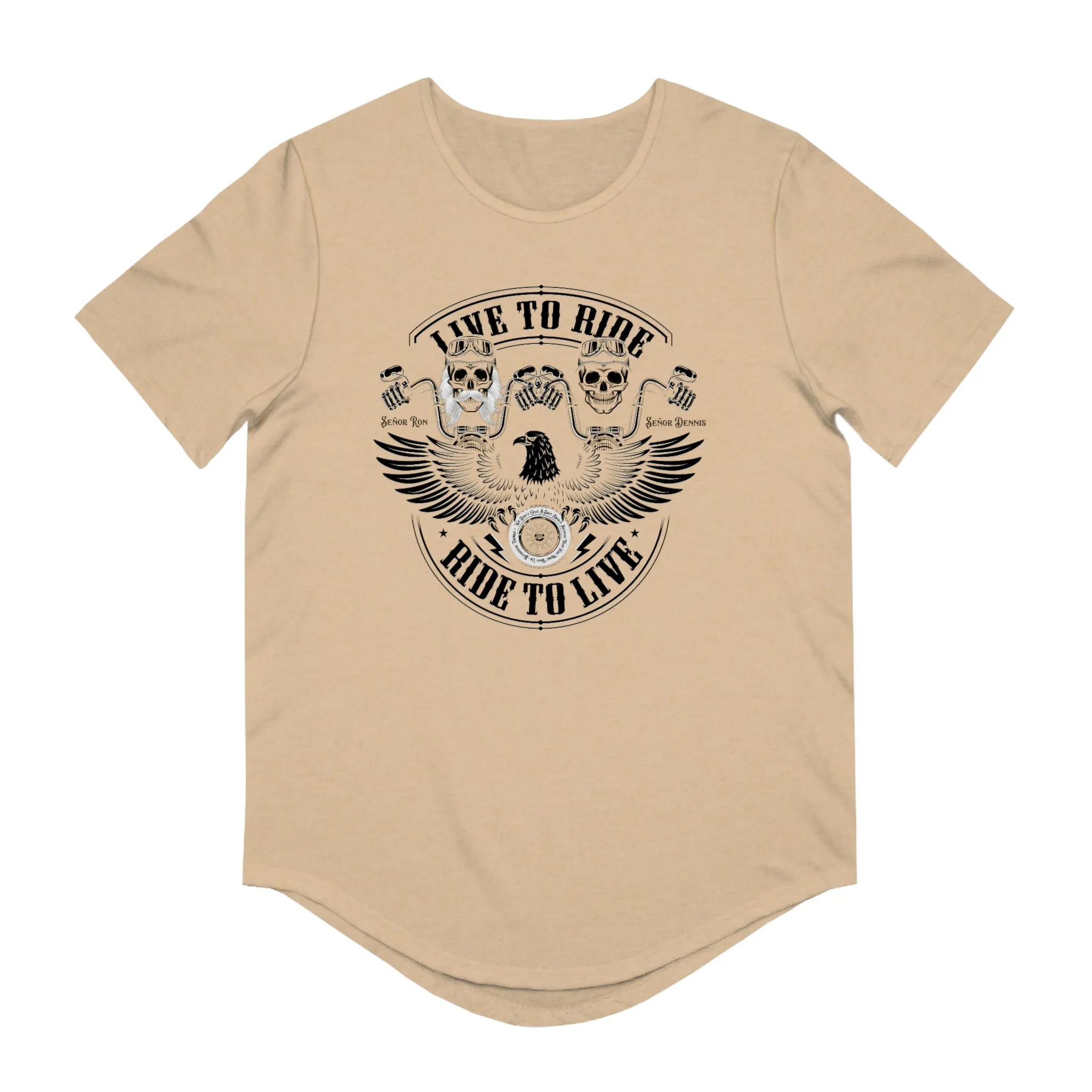 Tribute T - Men's Jersey Curved Hem Tee - Sunshine Family
