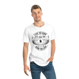 Tribute T - Men's Jersey Curved Hem Tee - Sunshine Family