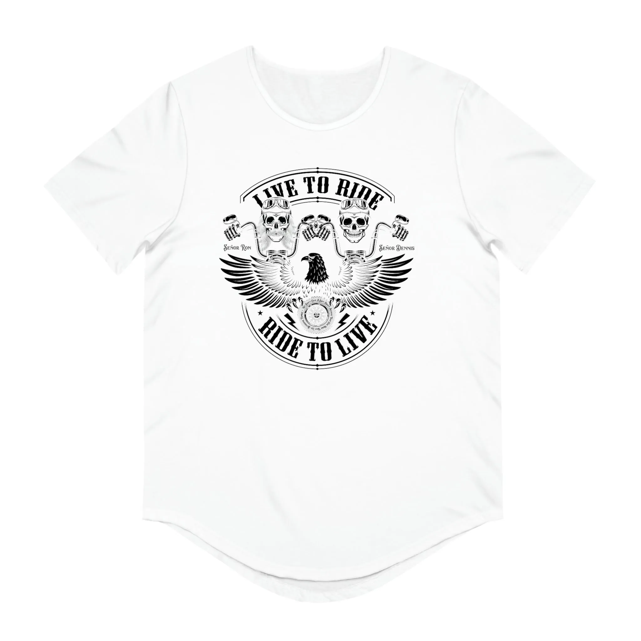 Tribute T - Men's Jersey Curved Hem Tee - Sunshine Family