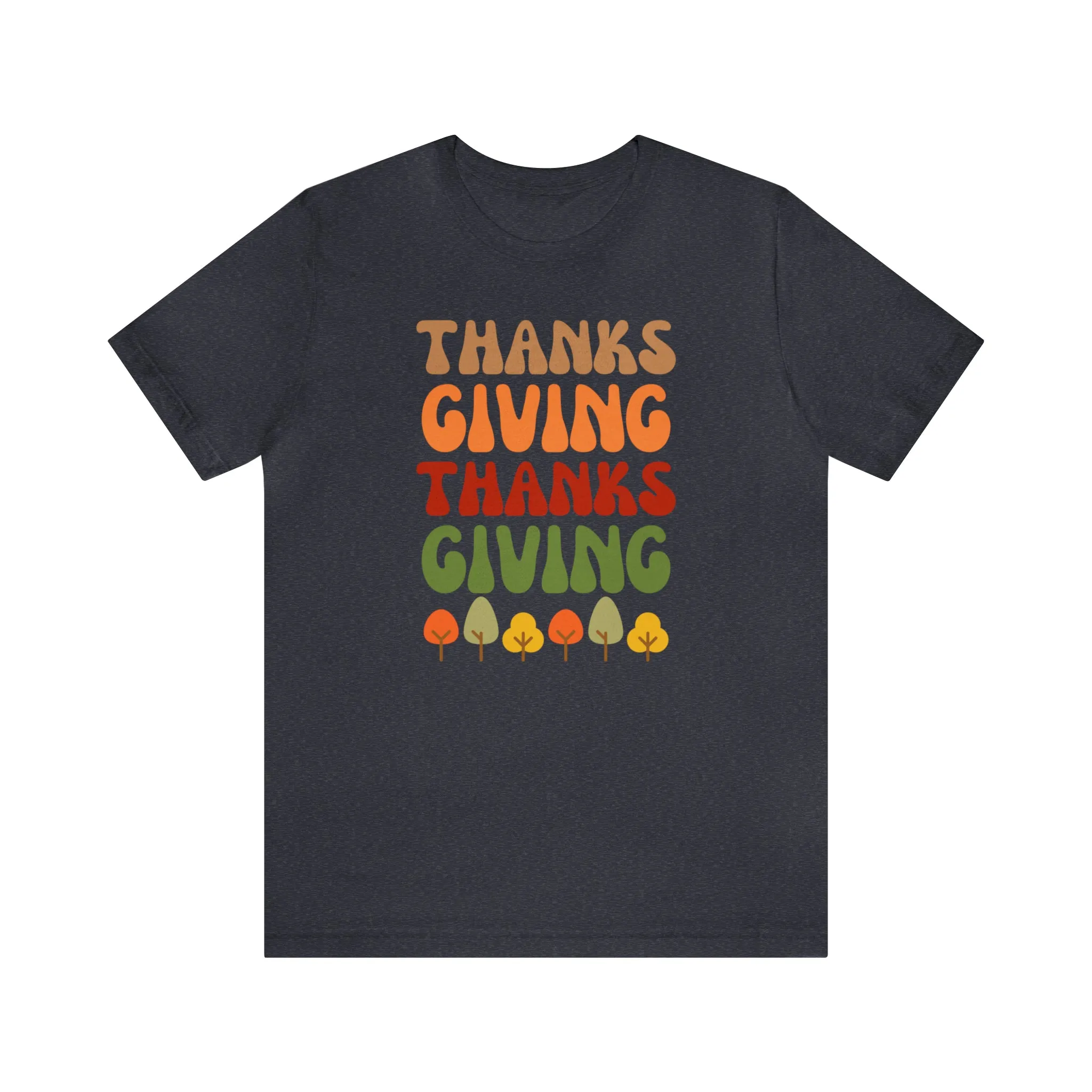 TShirt Thanks Giving Fall Thanksgiving Shirt Happy Thanksgiving Short Sleeve T Shirt Gift