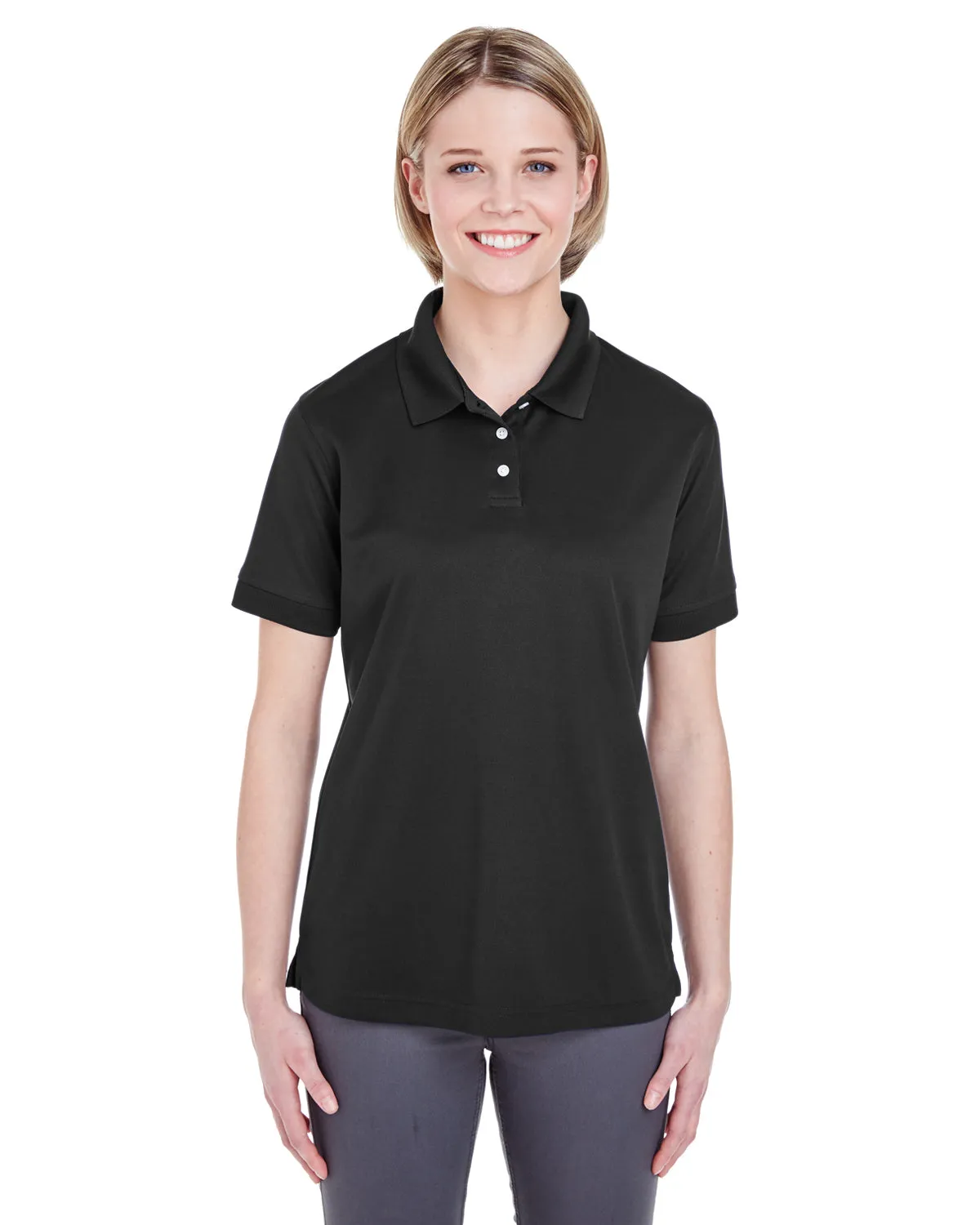 U8315L UltraClub Ladies' Platinum Performance Piqué Polo with TempControl Technology
