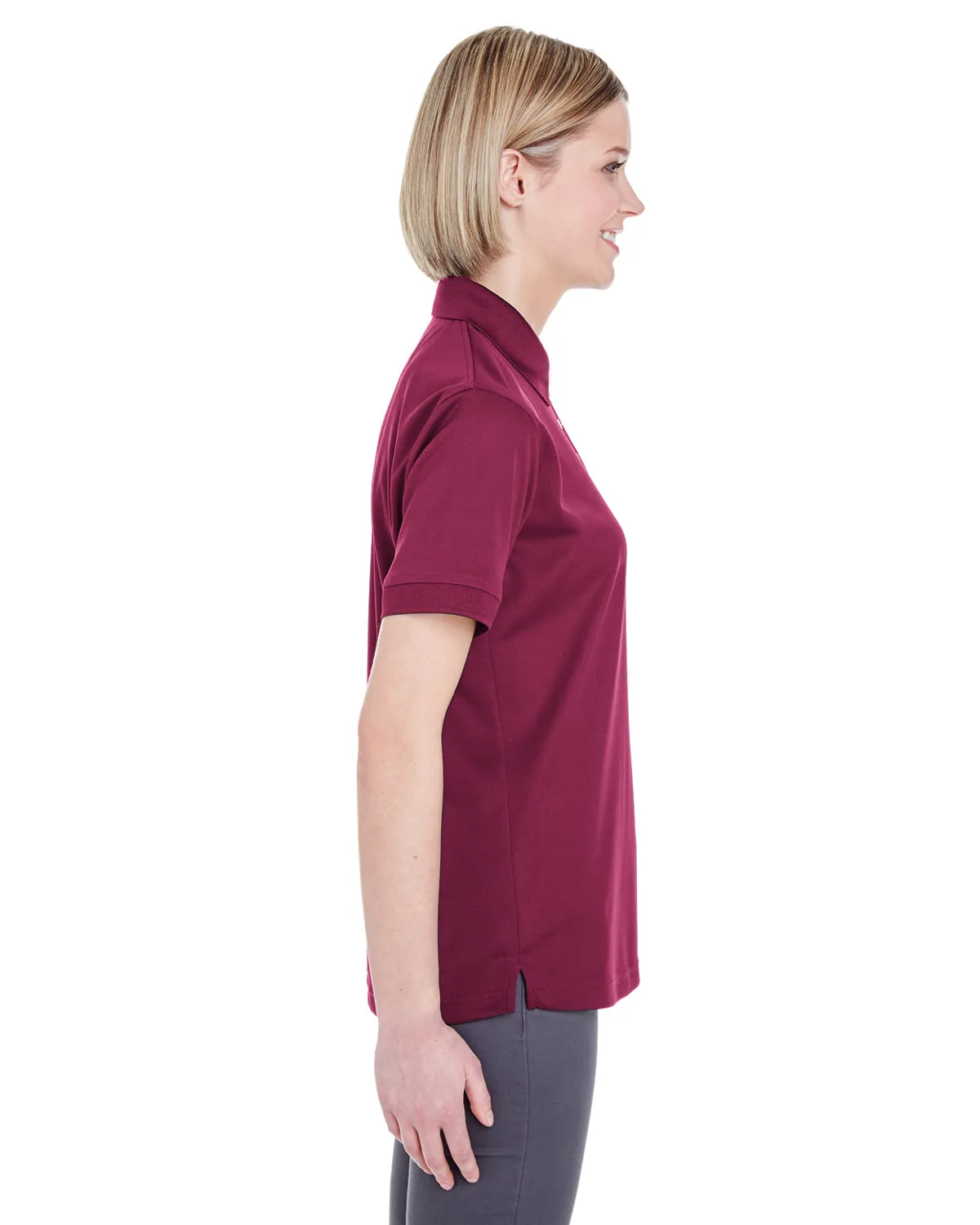 U8315L UltraClub Ladies' Platinum Performance Piqué Polo with TempControl Technology