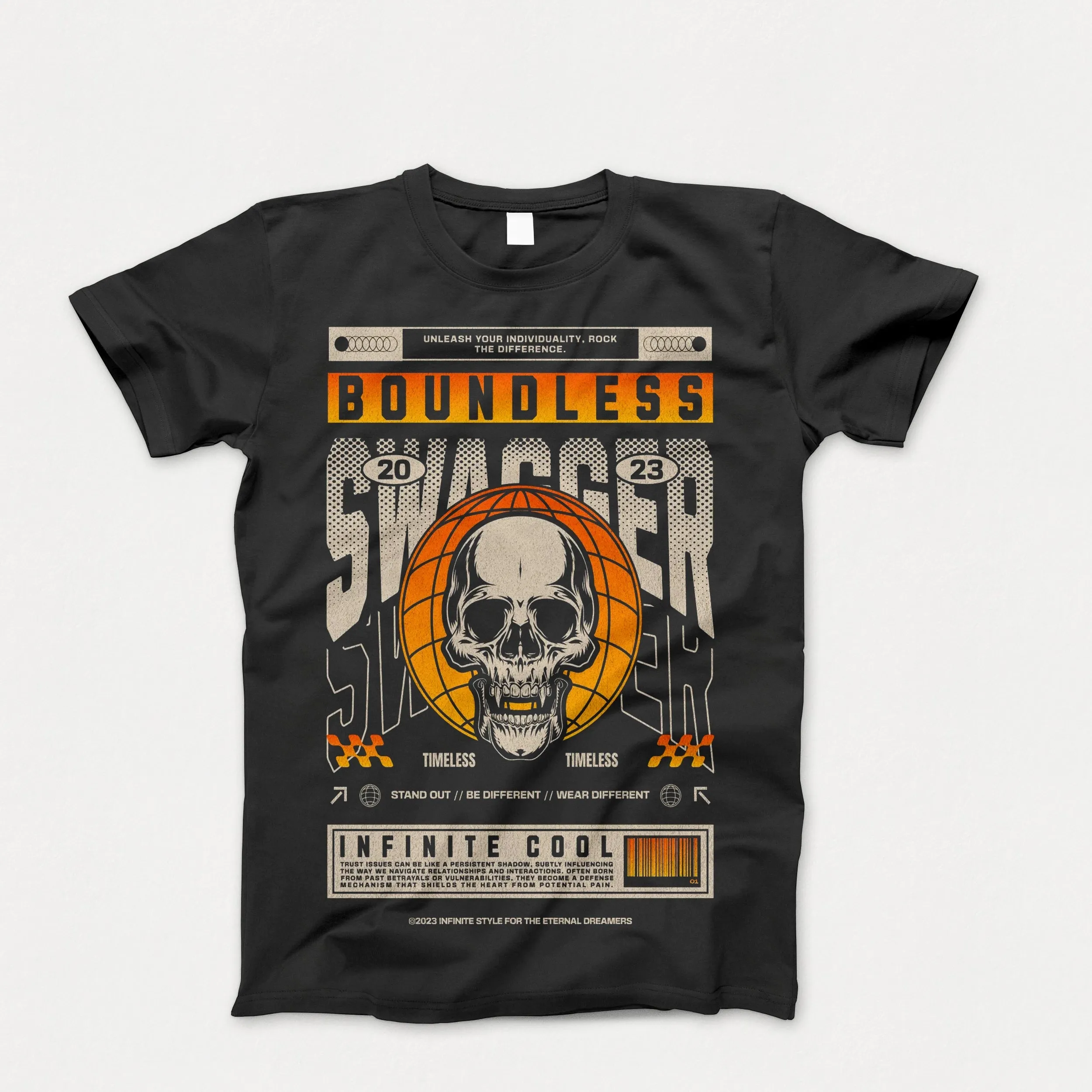 Unisex Adult  Boundless Swagger Tee Shirt