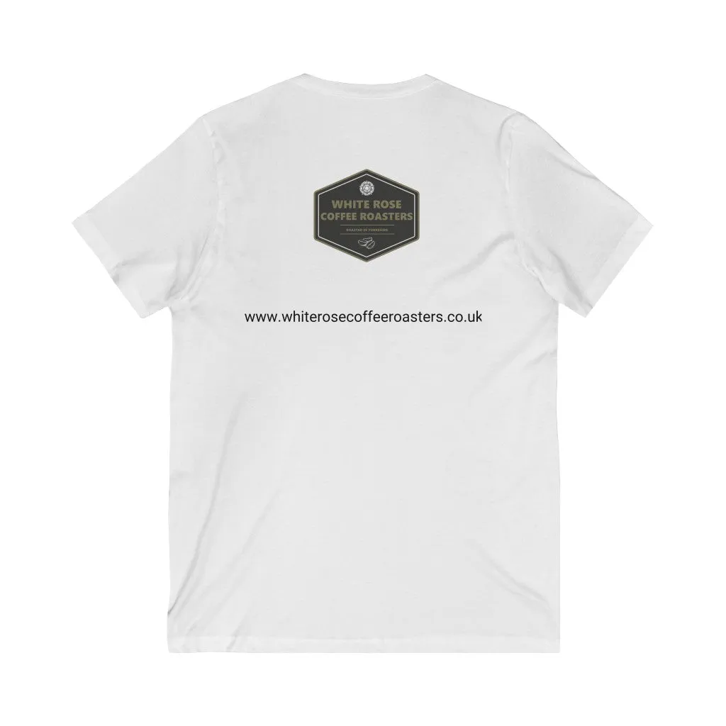 Unisex Jersey Short Sleeve V-Neck Tee