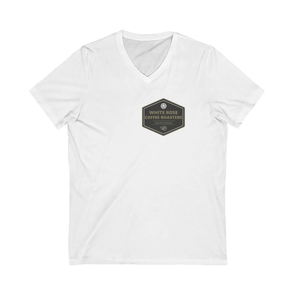 Unisex Jersey Short Sleeve V-Neck Tee