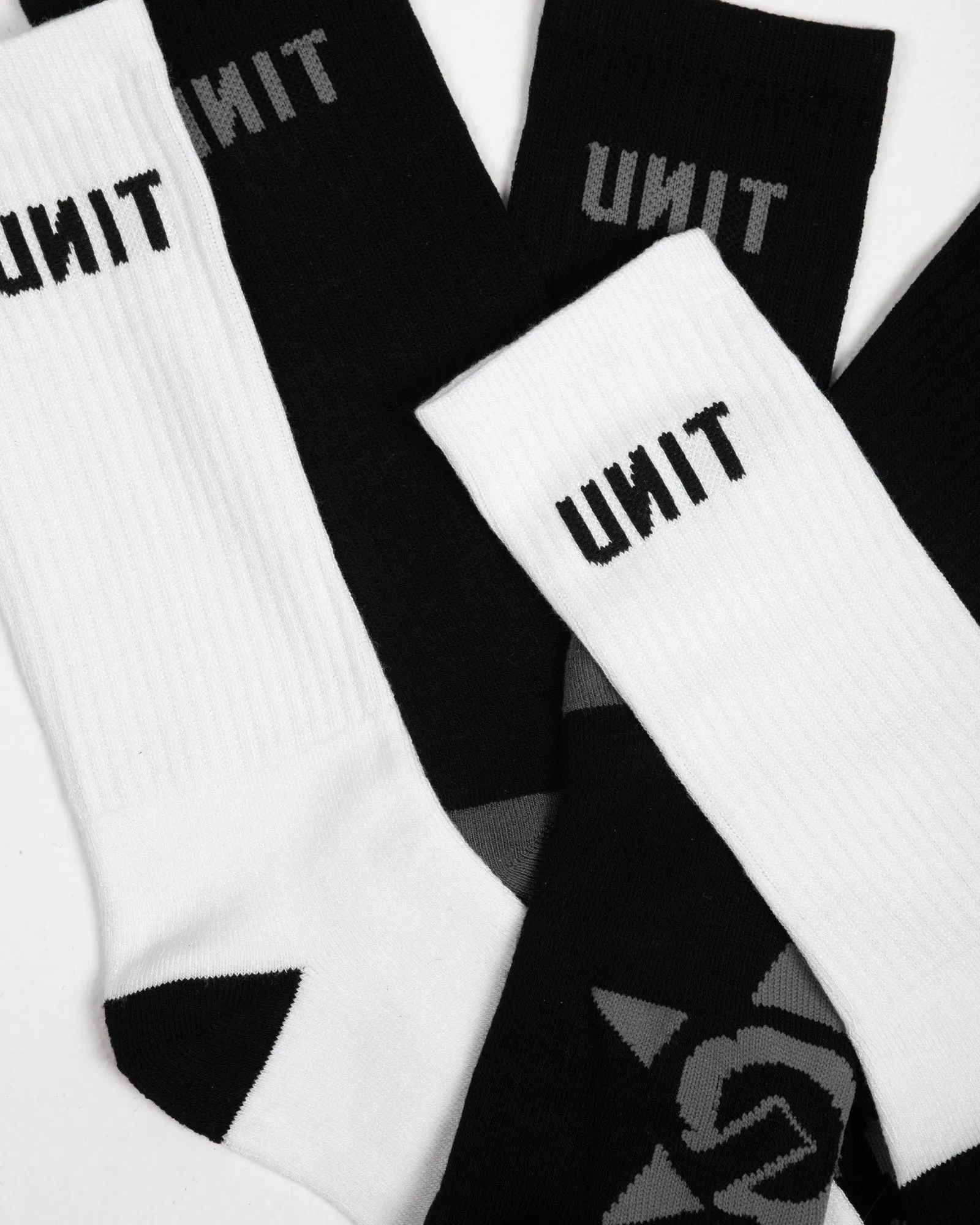 UNIT Men's Bamboo Hi-Lux Socks - 5 Pack