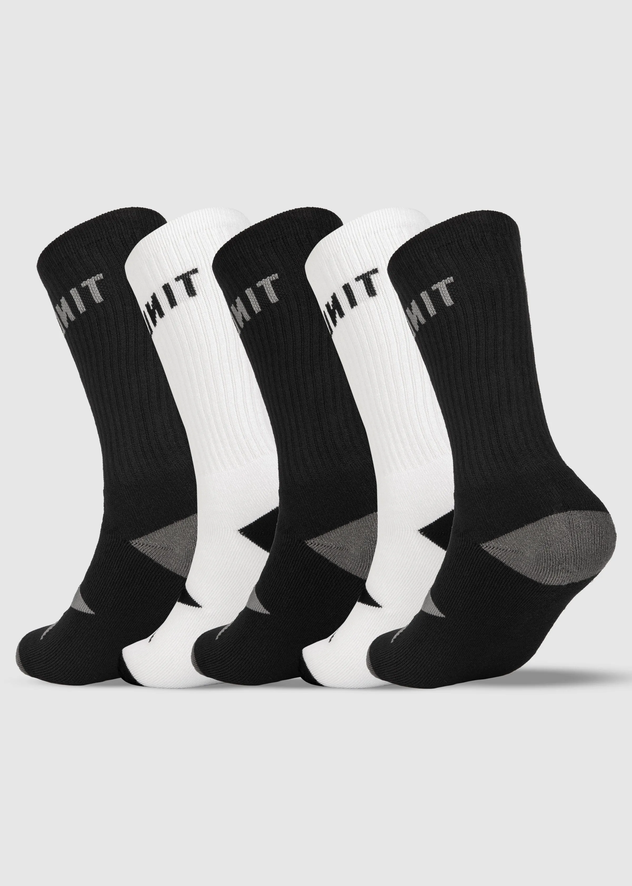 UNIT Men's Bamboo Hi-Lux Socks - 5 Pack