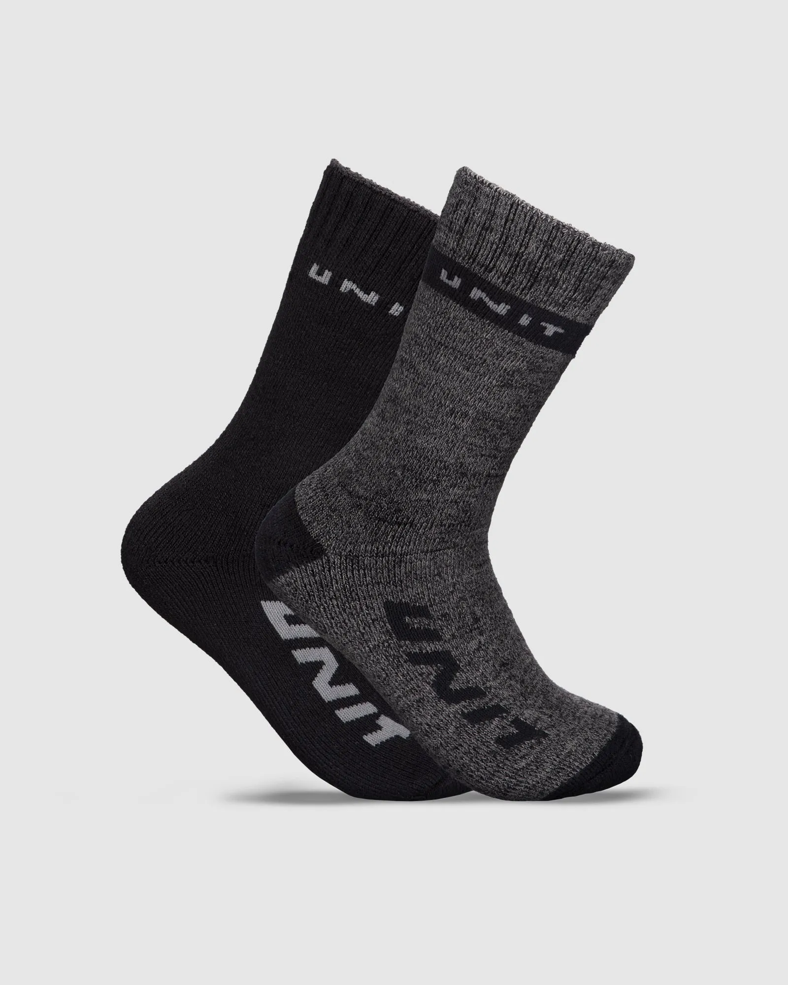 UNIT Task Extra Thick Bamboo Socks 2 Pack