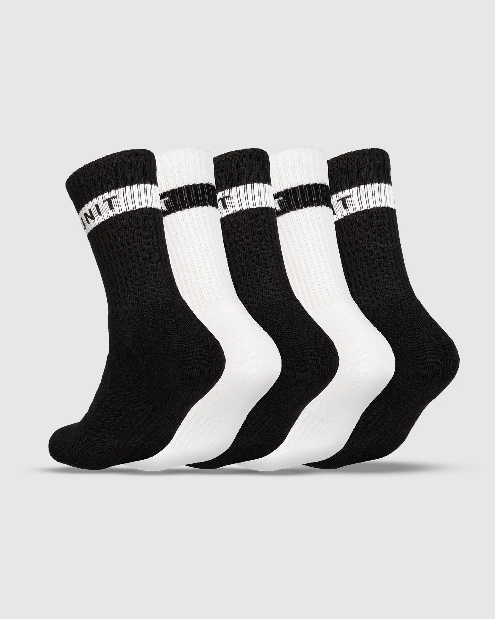 UNIT Wander Ladies Bamboo Hi-Lux Socks - 5 Pack