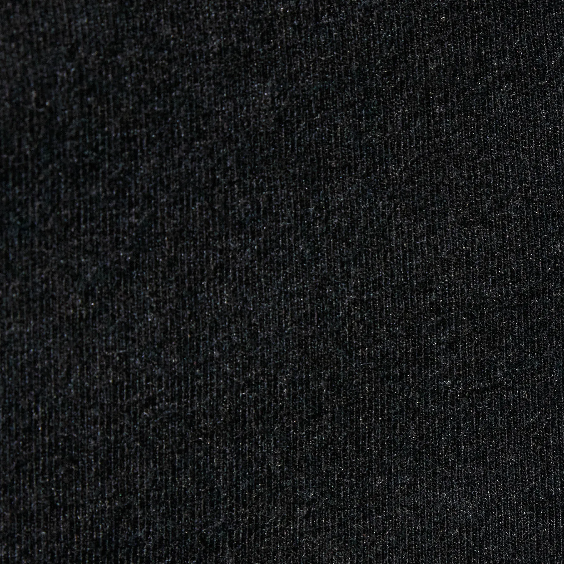 V Neck Cropped Tee - Black