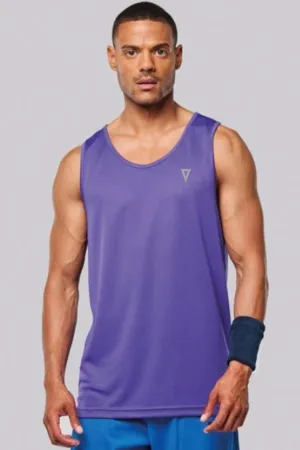 Validate SS Cool Workout Vest Violet
