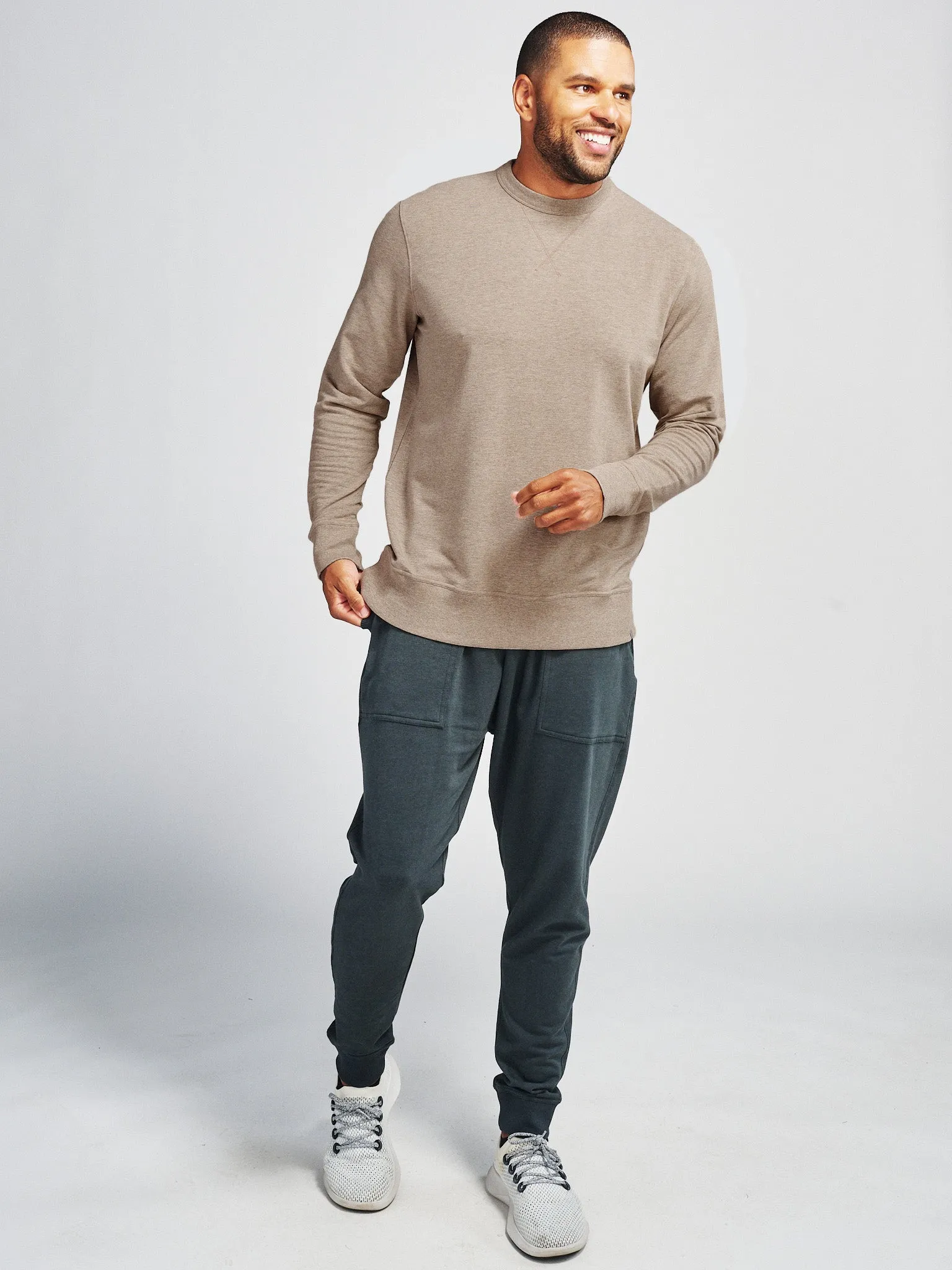 Varsity French Terry Sweatshirt