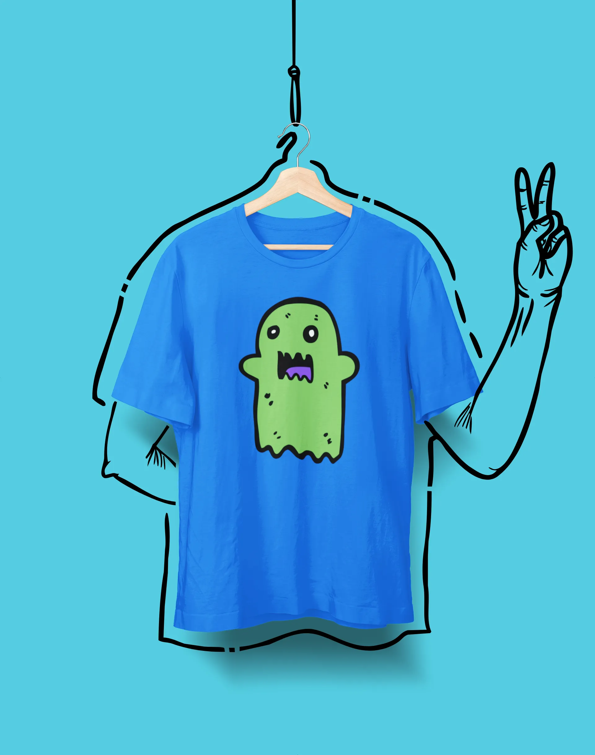 Very Scary Ghost - Cotton Tee