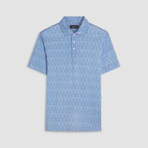 Victor Geometric Print OoohCotton Polo