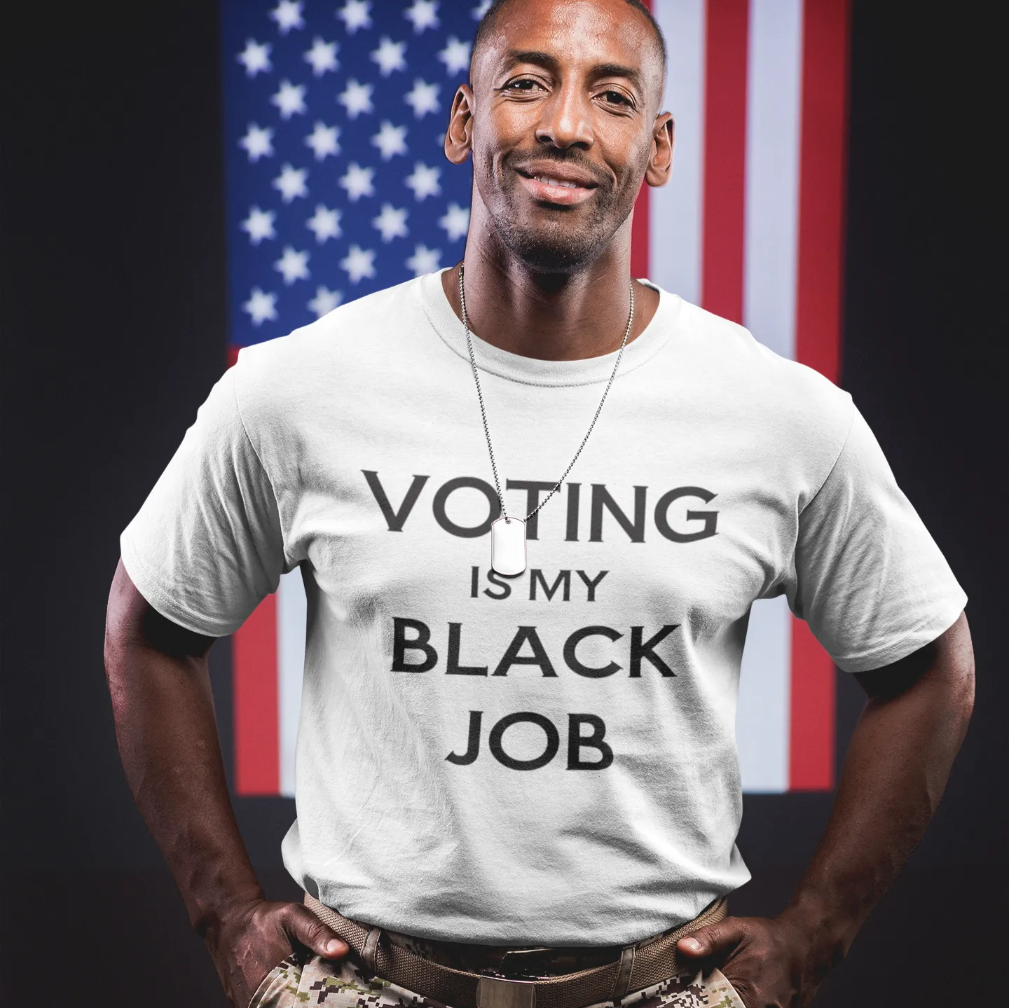 Voting is my Black Job Tee