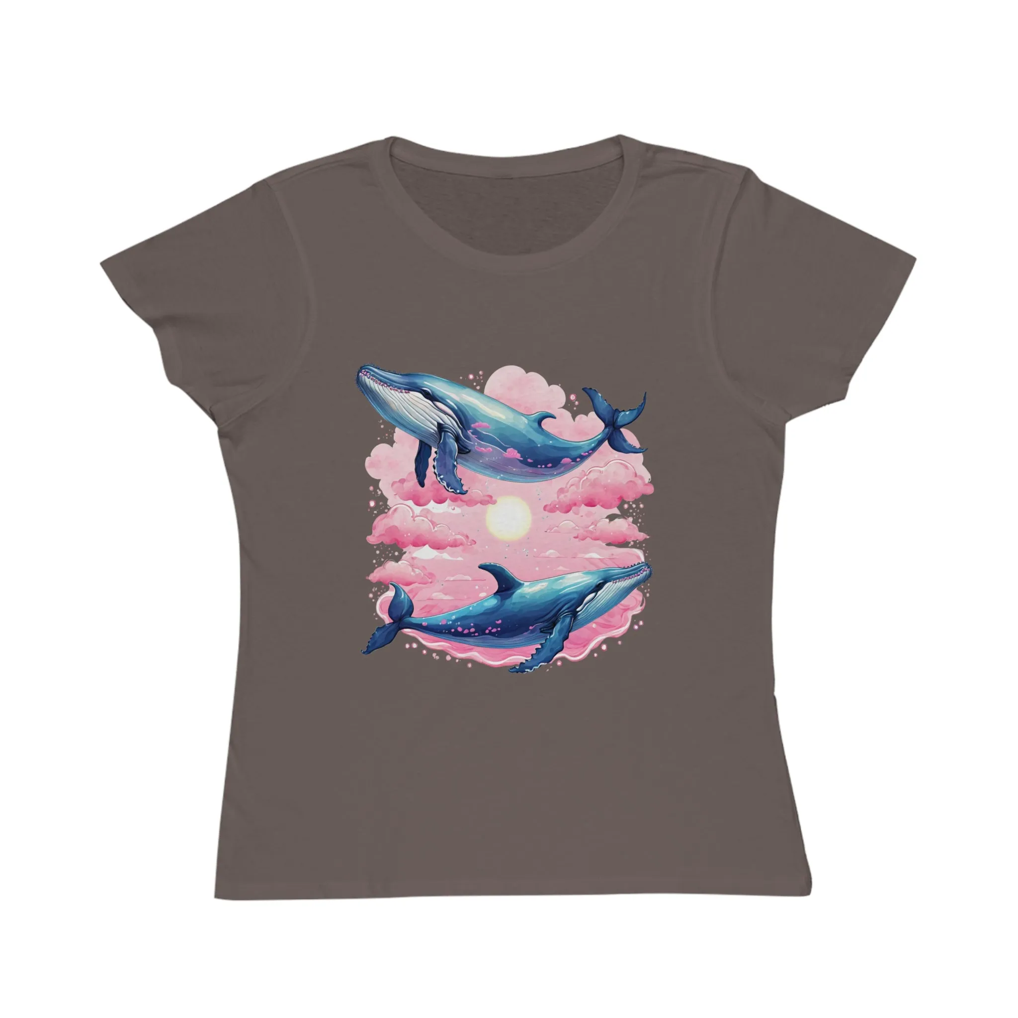 Whale Couple Organic Cotton Classic T-Shirt