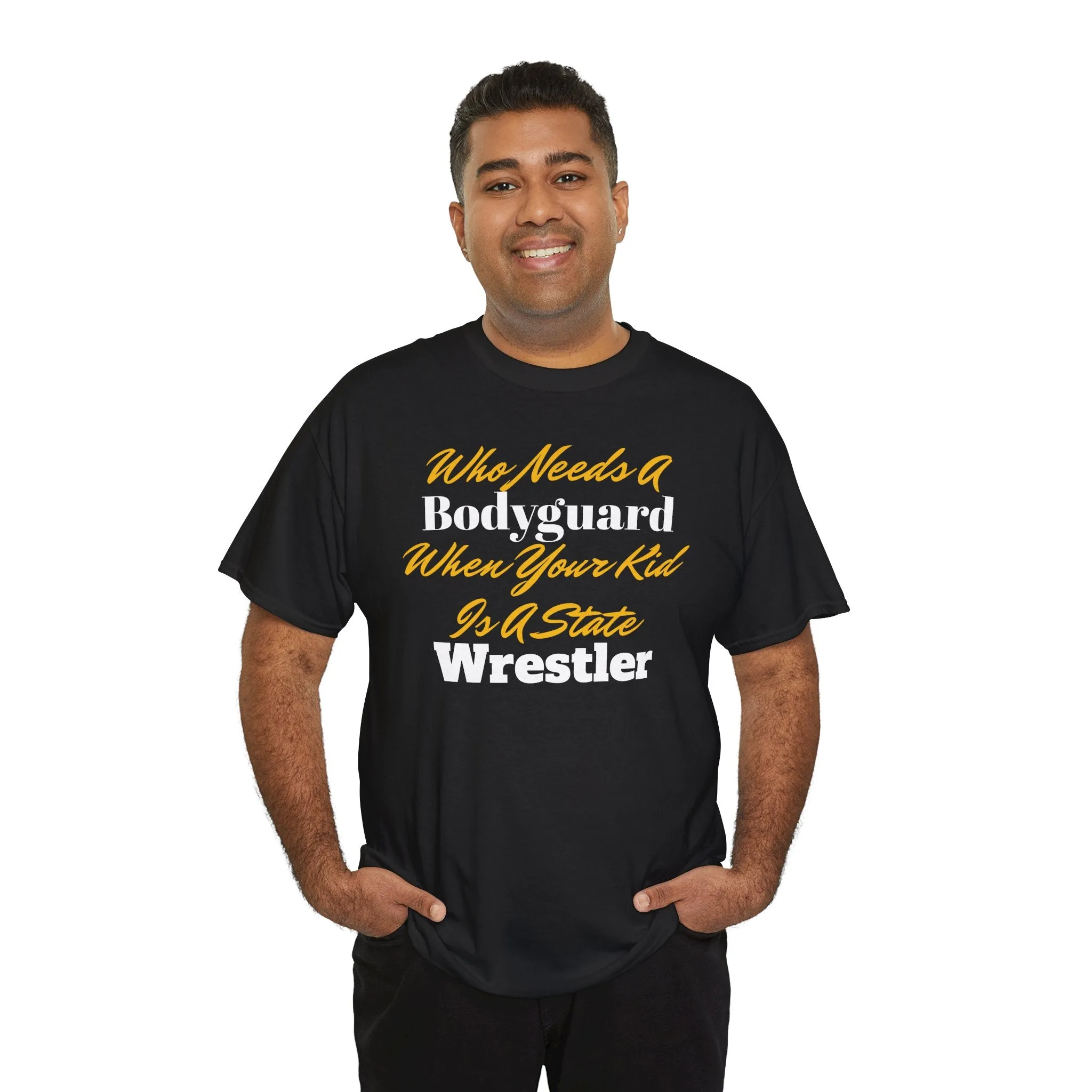 Who Needs A Bodyguard Wrestling Tee