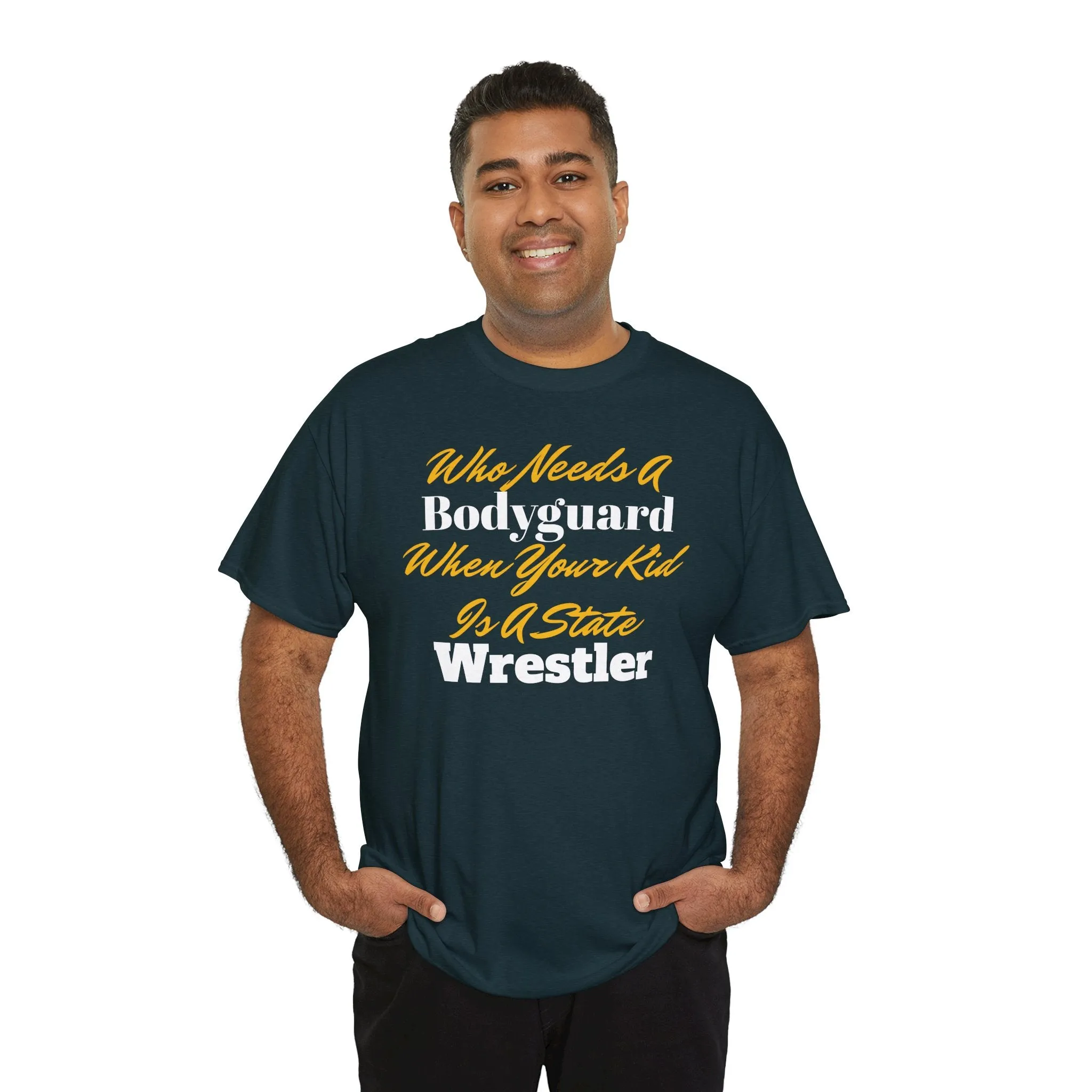 Who Needs A Bodyguard Wrestling Tee